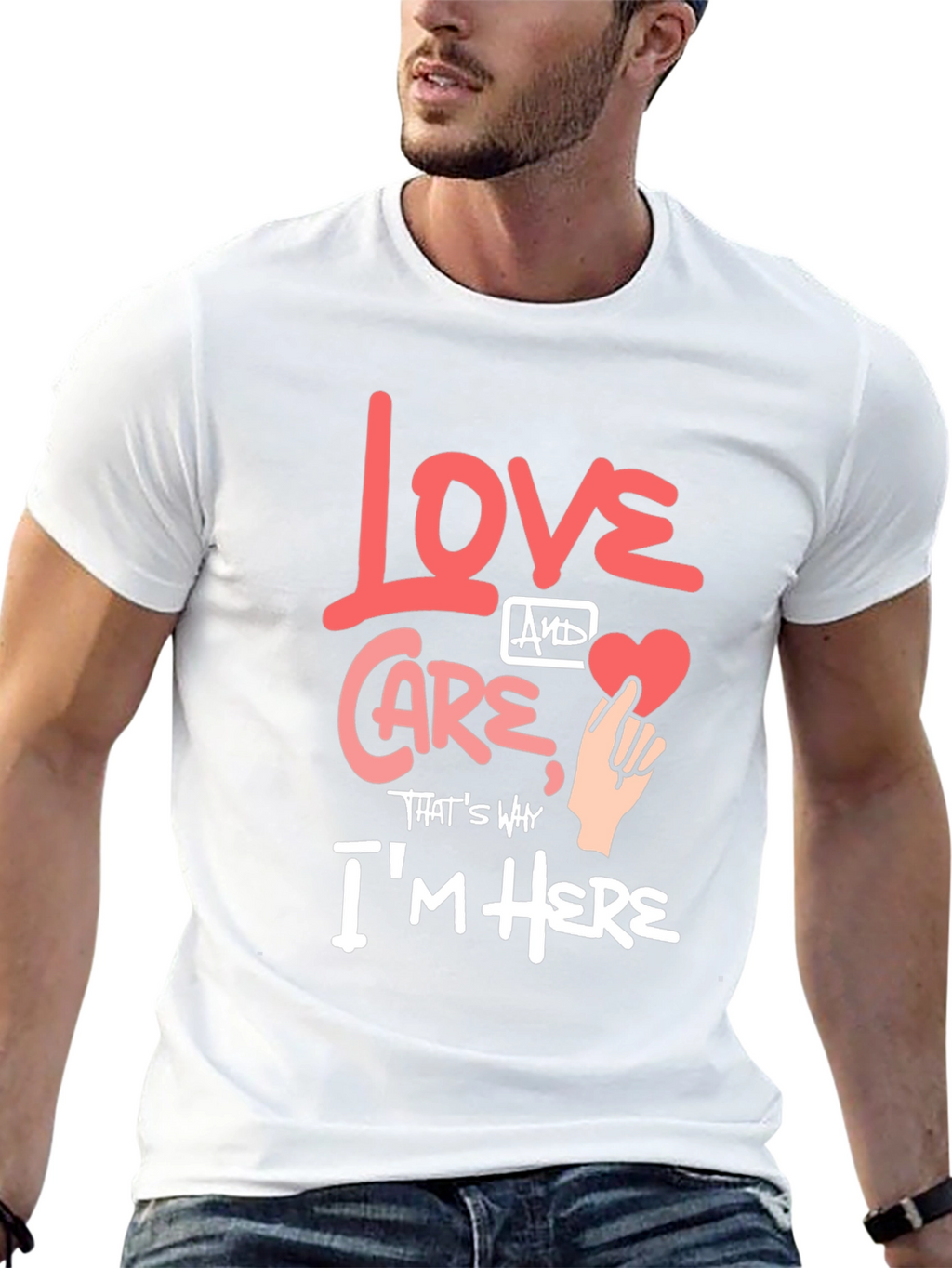 Love and Care T-Shirt - Show Your Support!