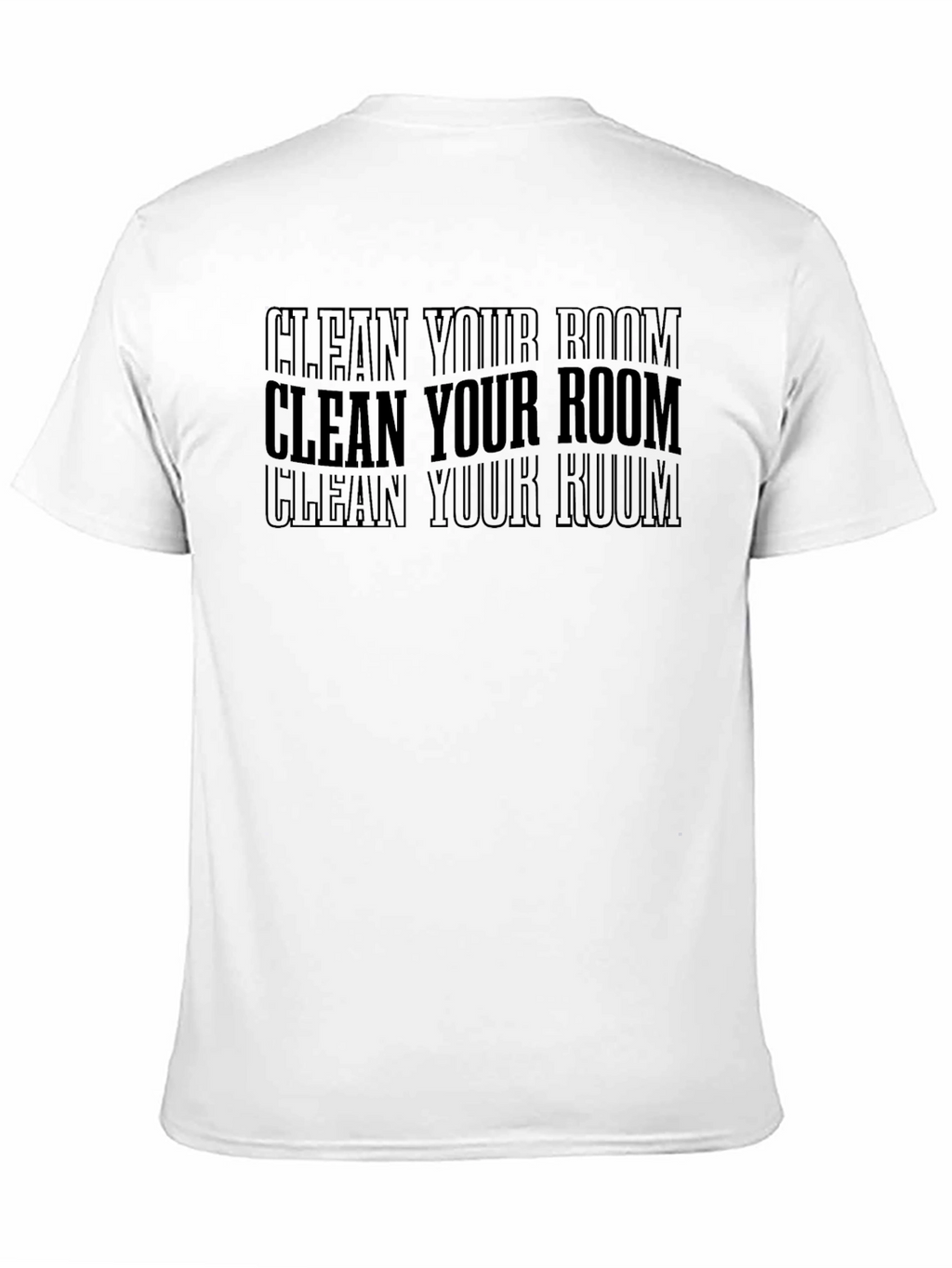 Clean Your Room Black Graphic Tee