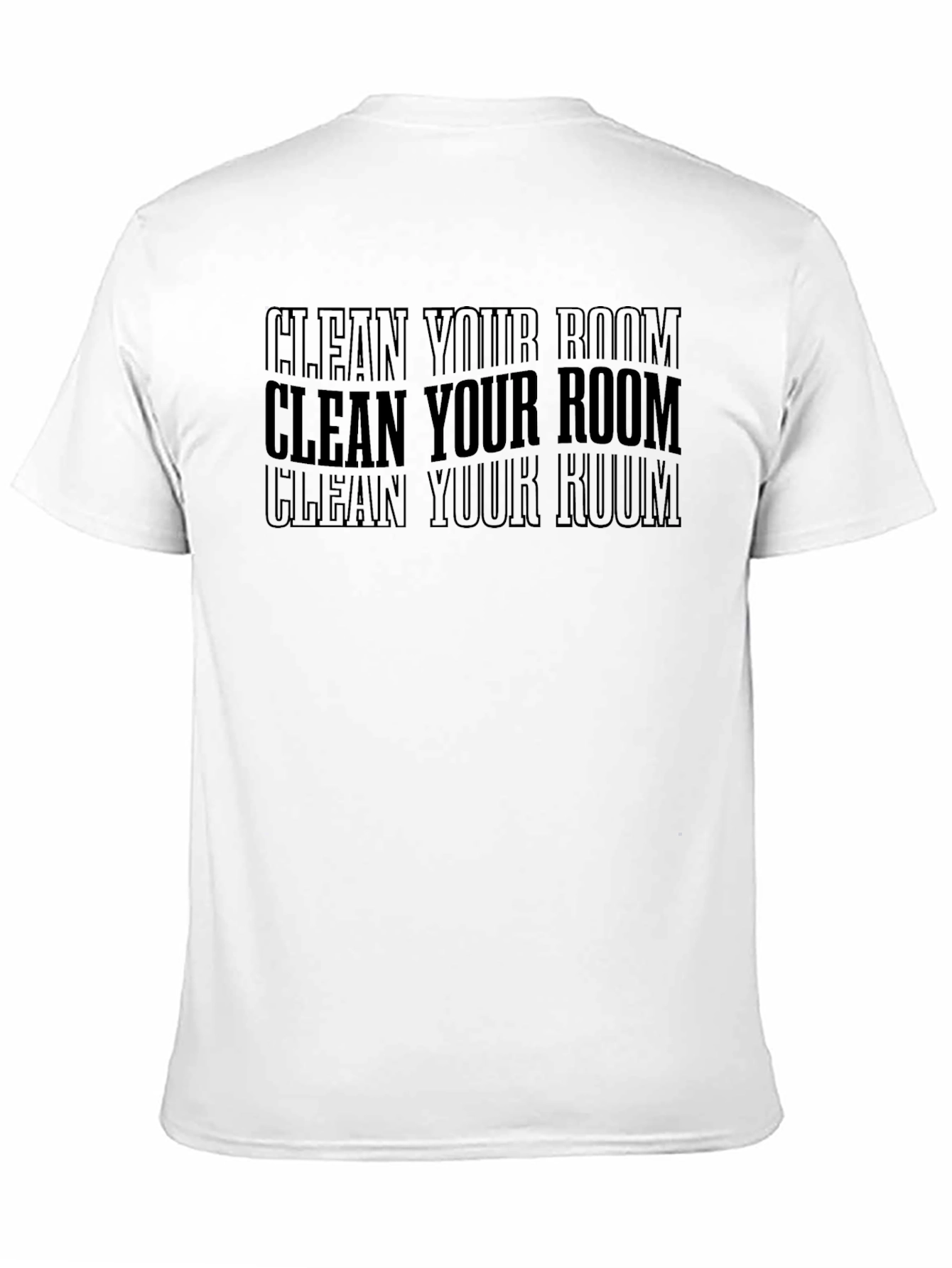 Clean Your Room Black Graphic Tee
