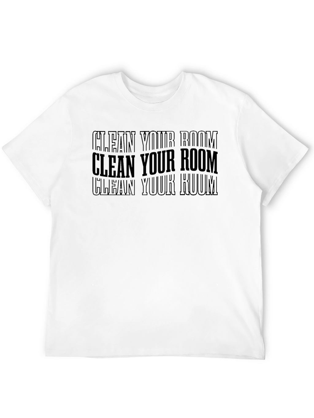 Clean Your Room Black Graphic Tee
