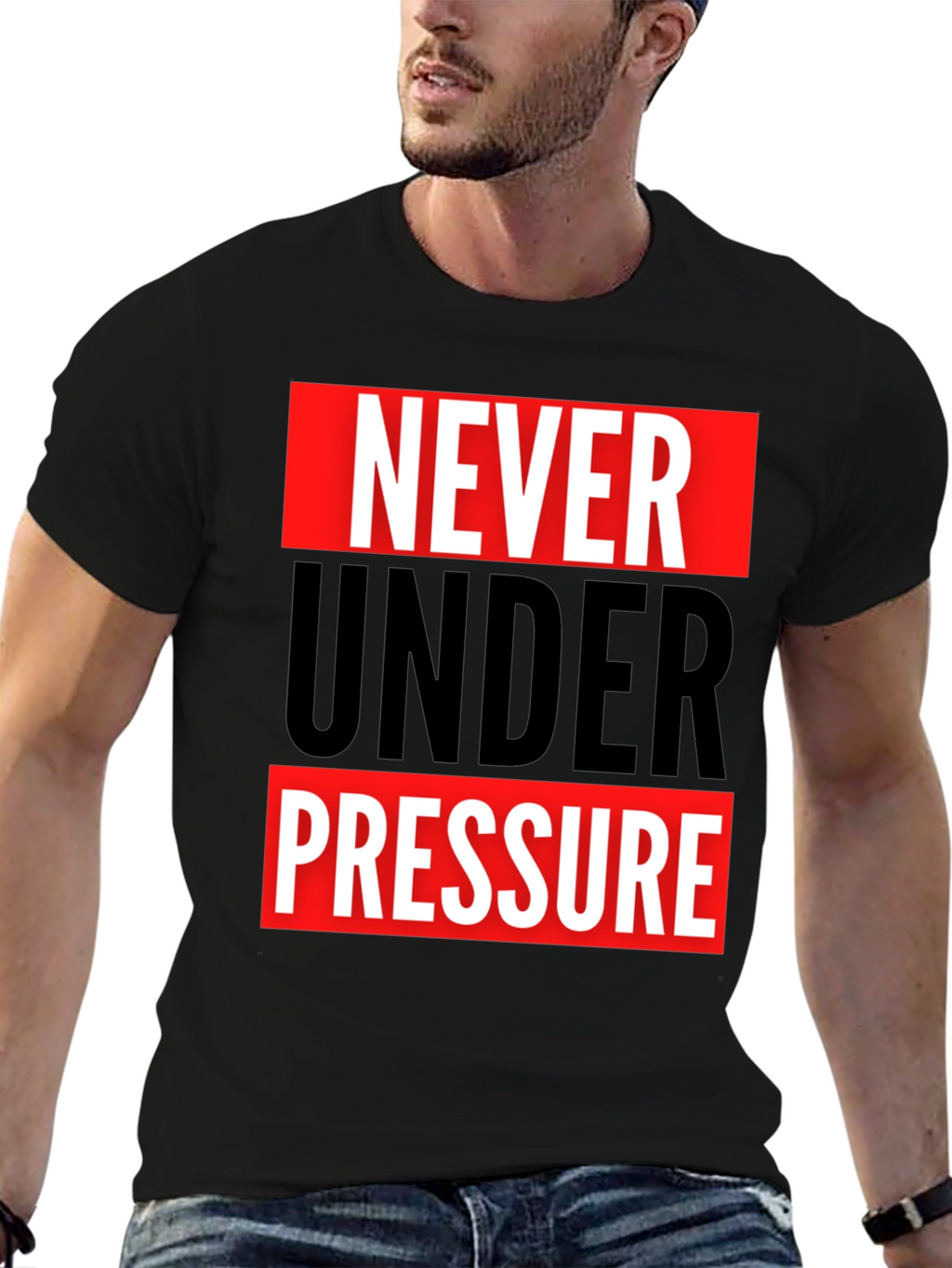 Never Under Pressure Graphic Tee