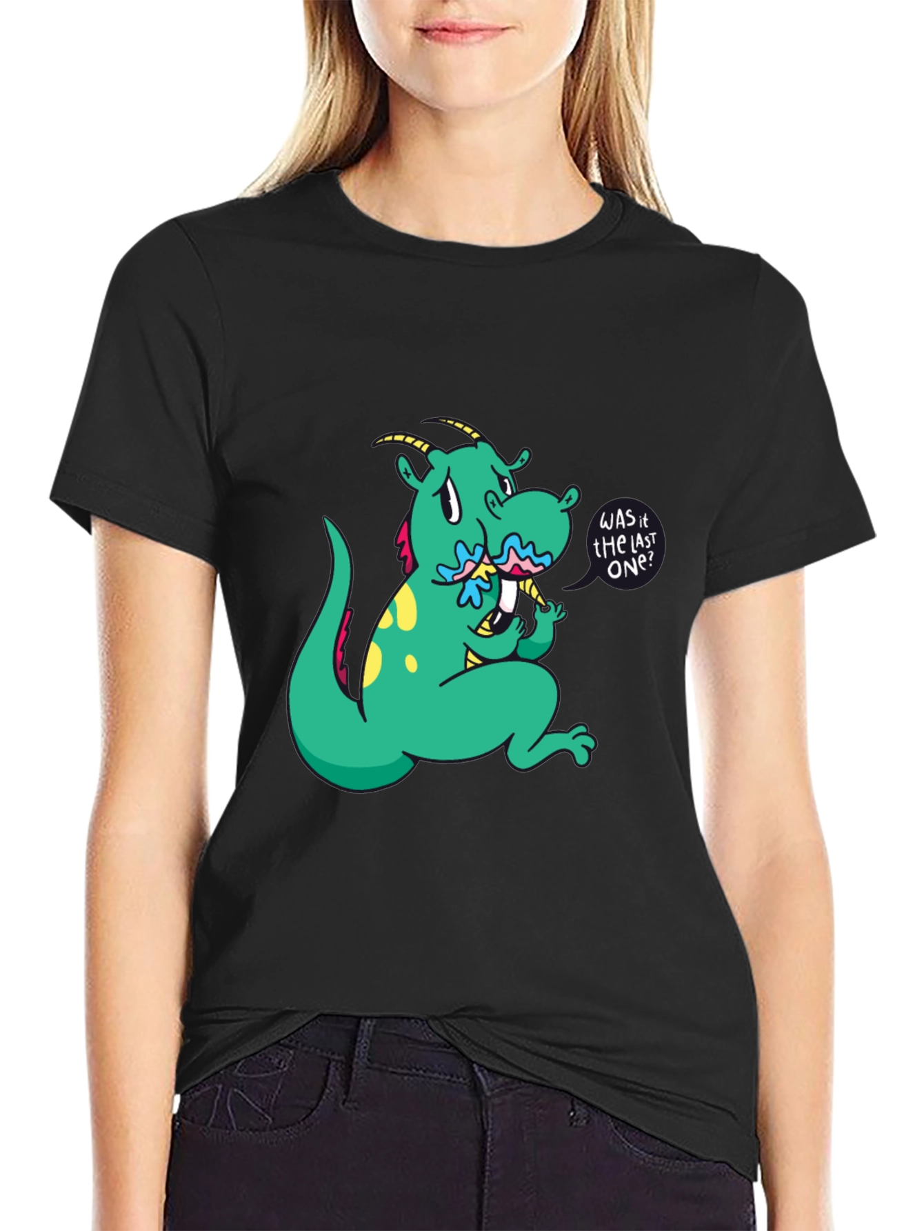 Cartoon Dragon T-Shirt - Funny Graphic Tee