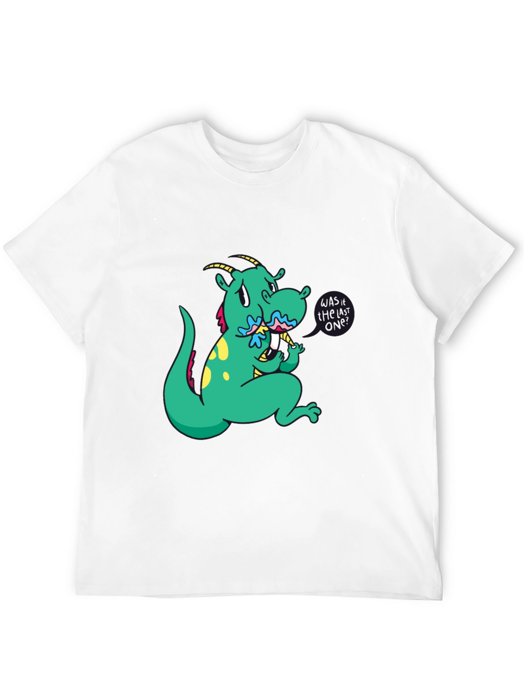 Cartoon Dragon T-Shirt - Funny Graphic Tee