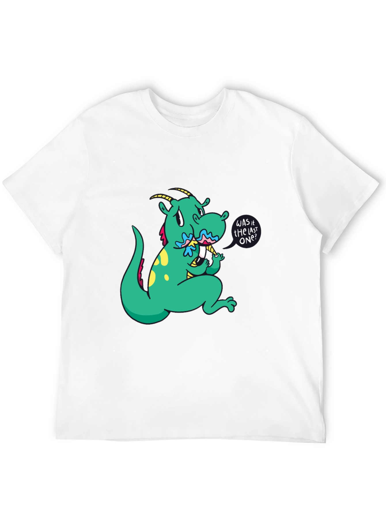 Cartoon Dragon T-Shirt - Funny Graphic Tee