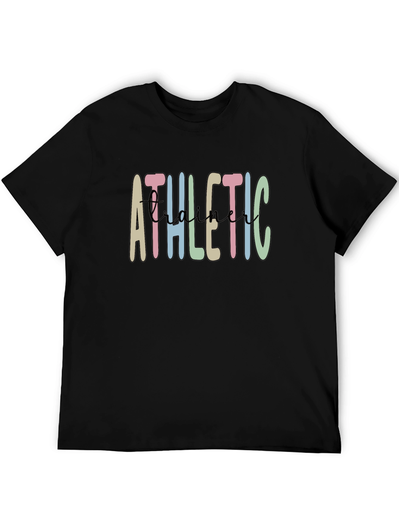 Athletic Trainer T-Shirt Trendy Colors
