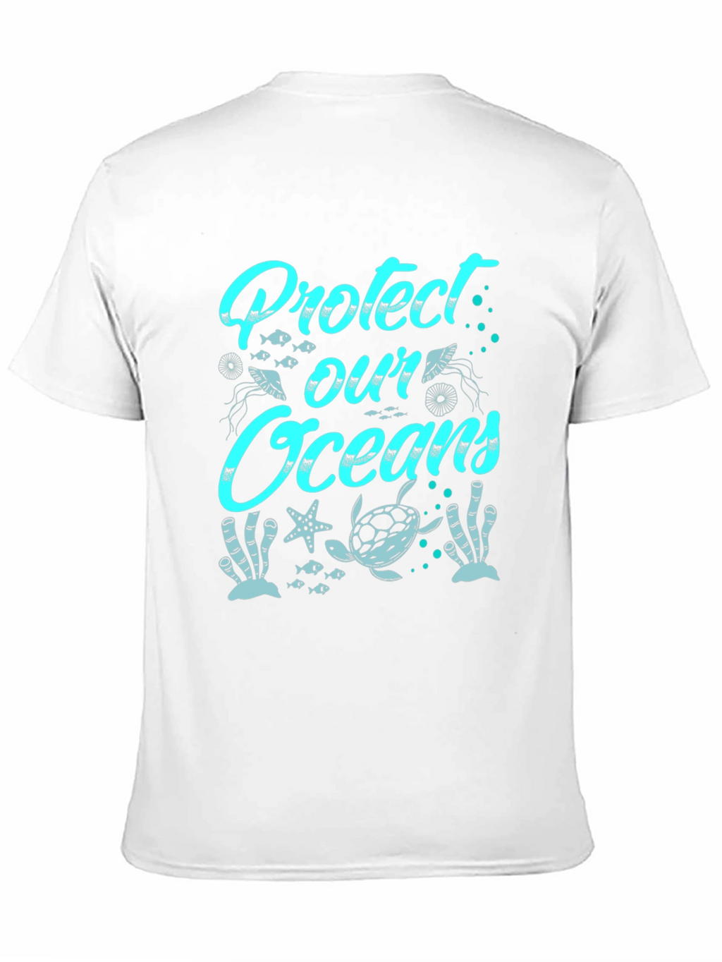 Protect Our Oceans Graphic Tee - Black
