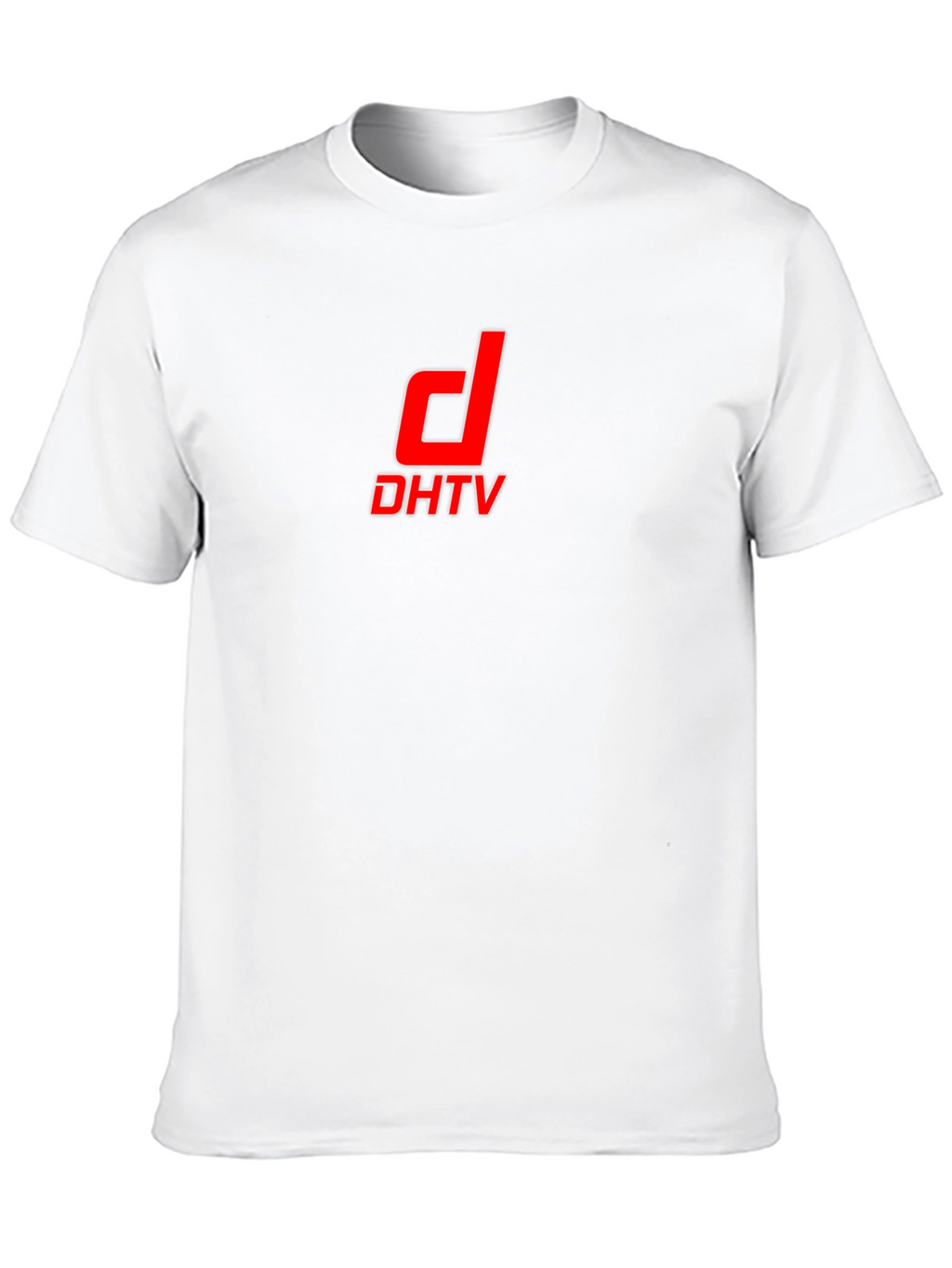 DHTV Red Logo T-Shirt - Classic Black Tee