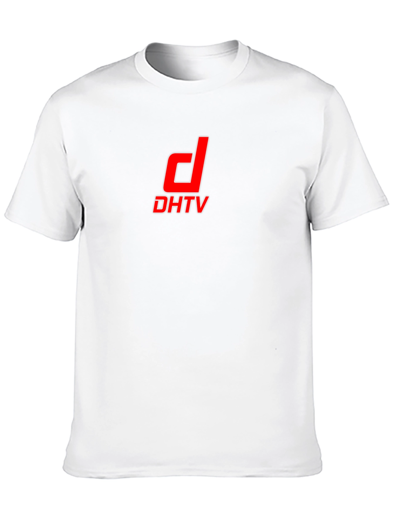 DHTV Red Logo T-Shirt - Classic Black Tee