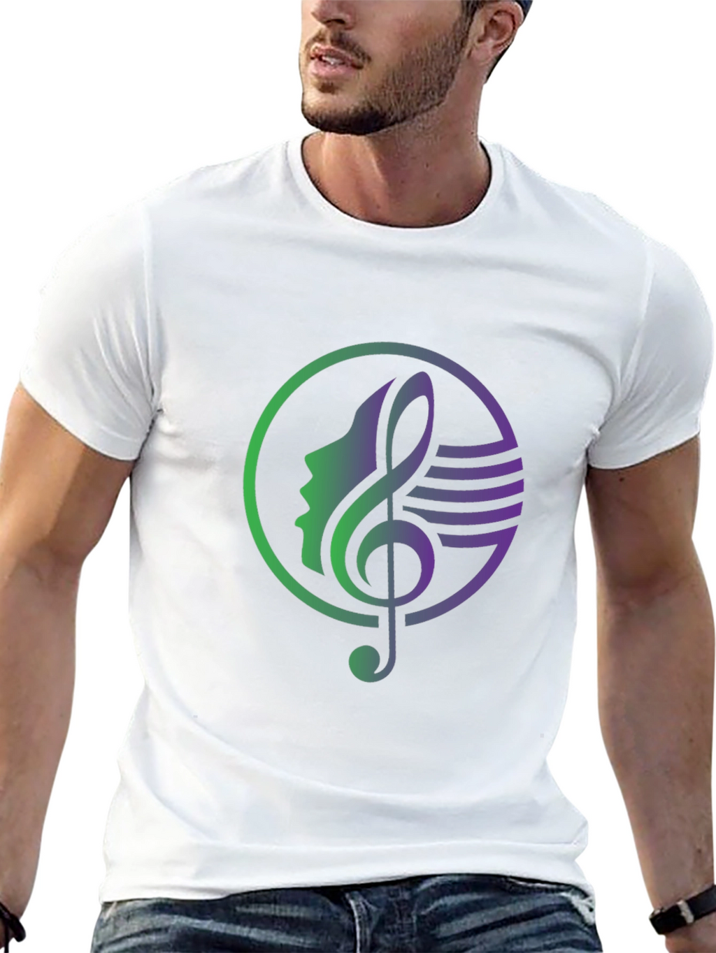 Musical Muse Graphic Tee - Black