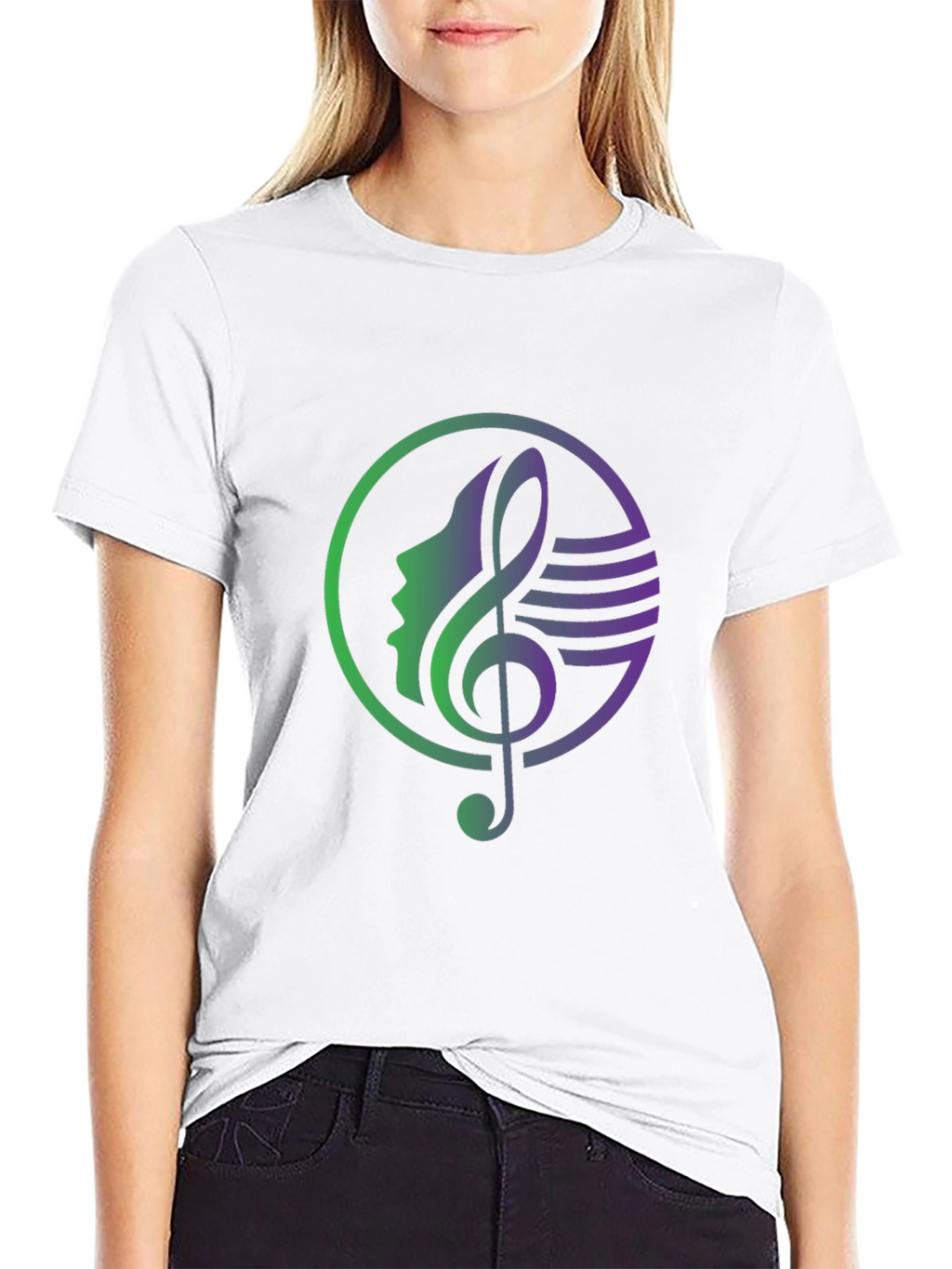 Musical Muse Graphic Tee - Black