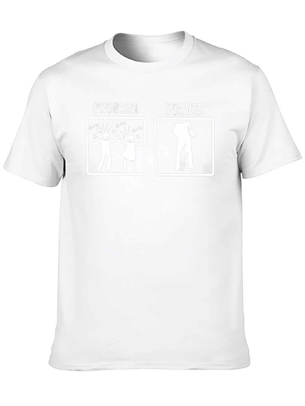Problem Solved Humor T-Shirt