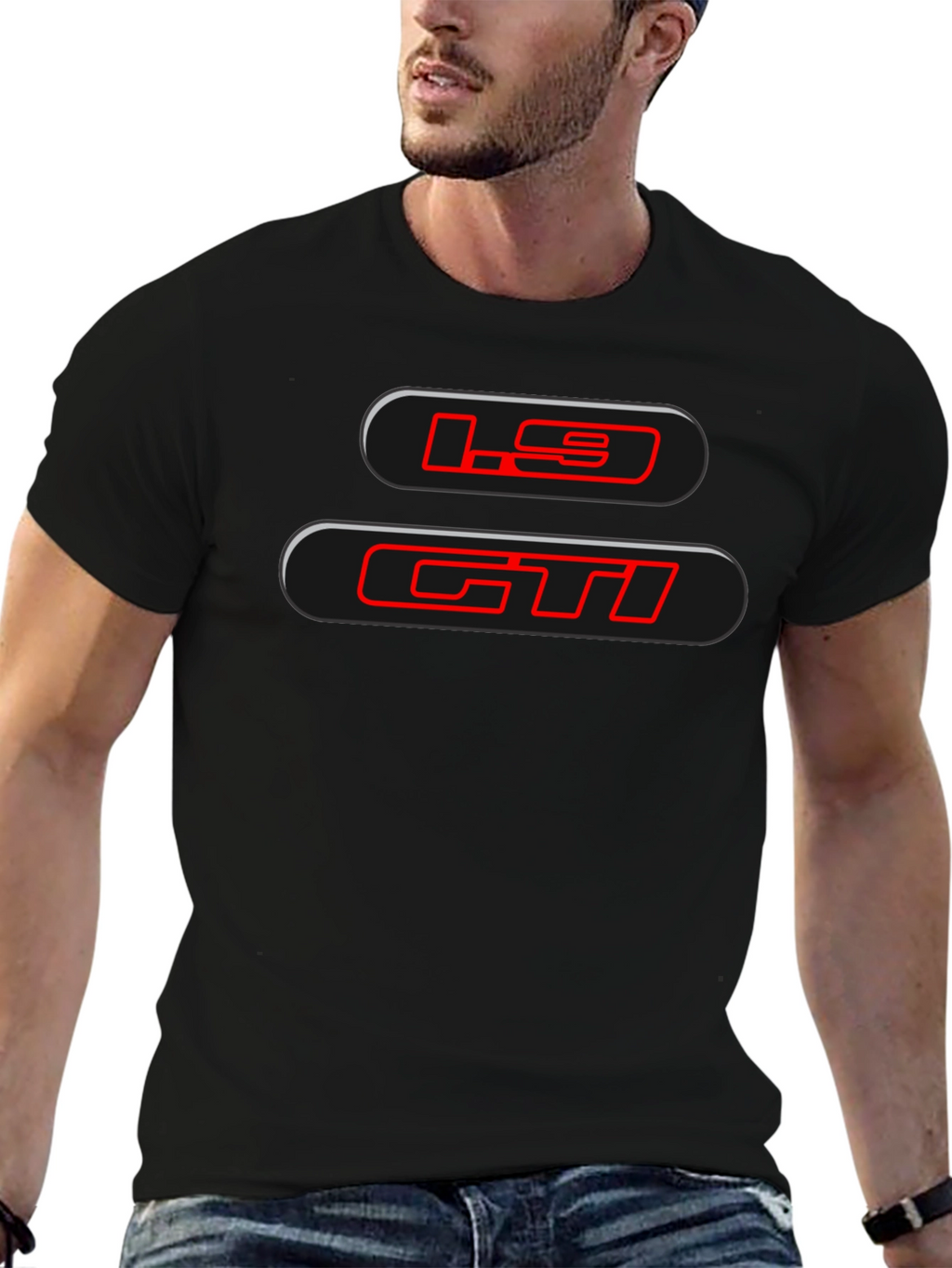 LS GTI Graphic T-Shirt - Black