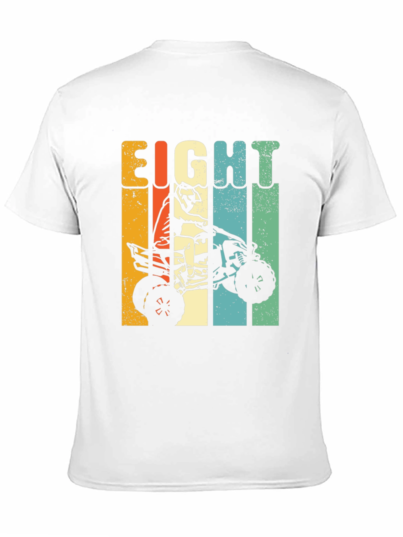 Eight Birthday ATV Rider Kids T-Shirt