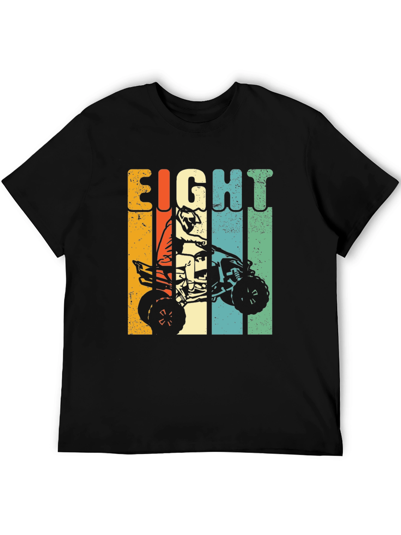 Eight Birthday ATV Rider Kids T-Shirt