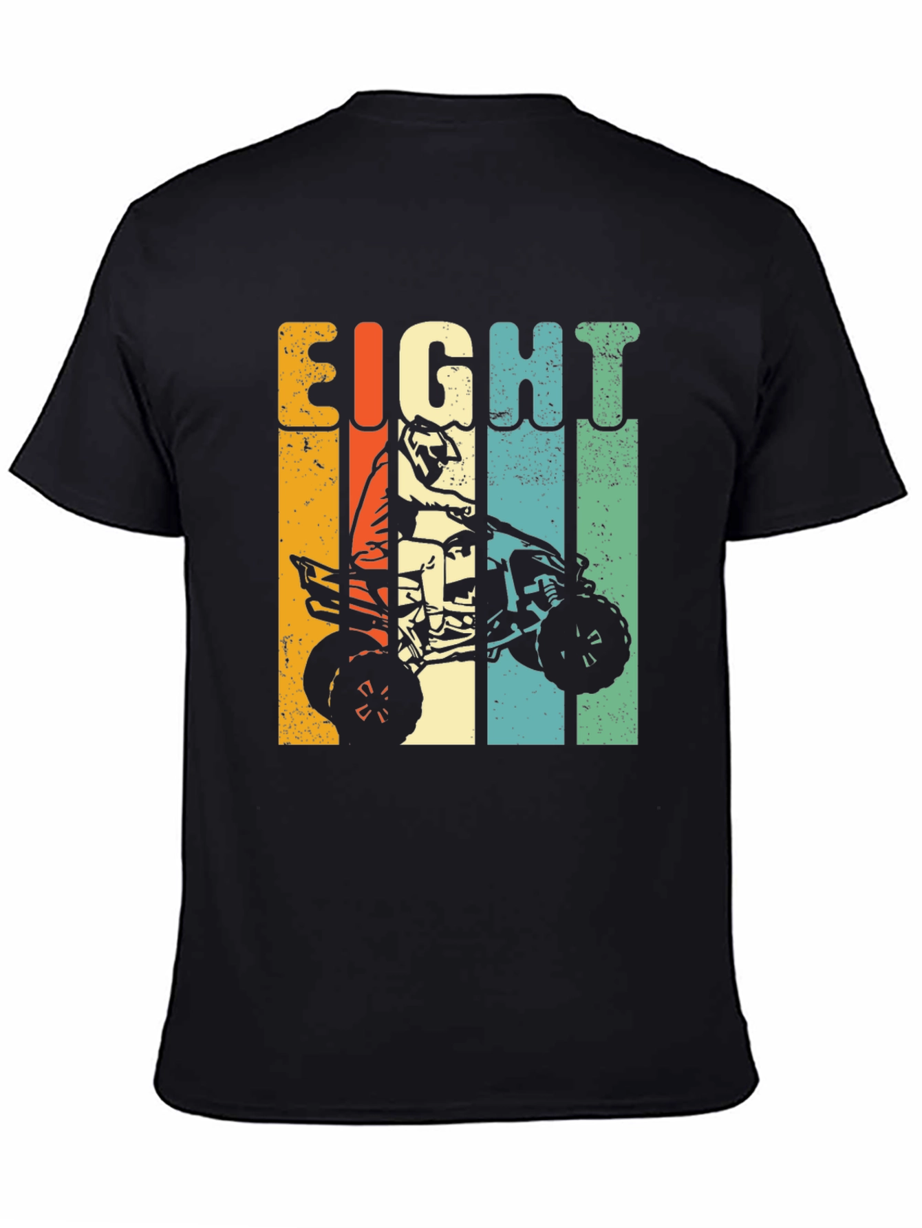 Eight Birthday ATV Rider Kids T-Shirt