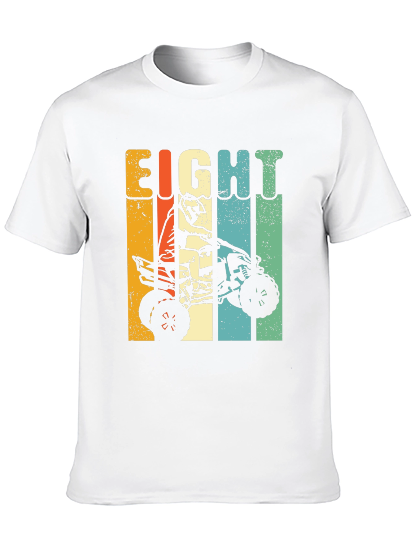 Eight Birthday ATV Rider Kids T-Shirt