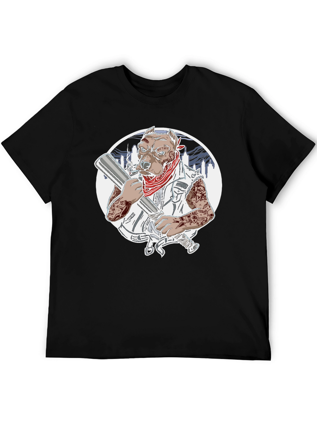 Gangster Pitbull T-Shirt