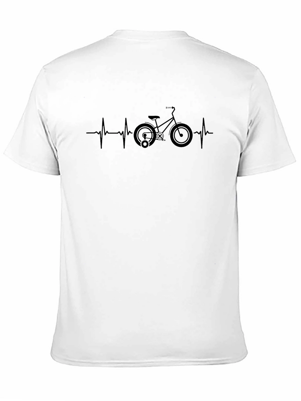 Bike Heartbeat T-Shirt - Cycle Lover Tee
