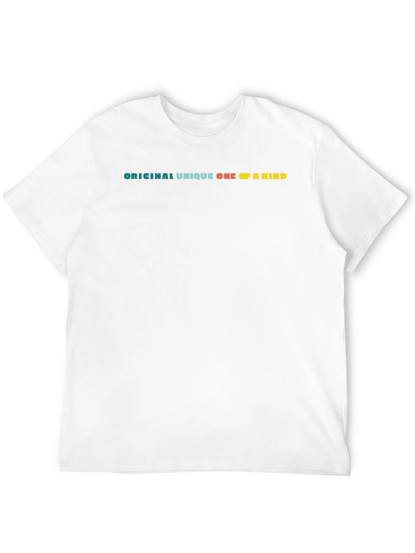 Original Unique One Of A Kind Black Tee