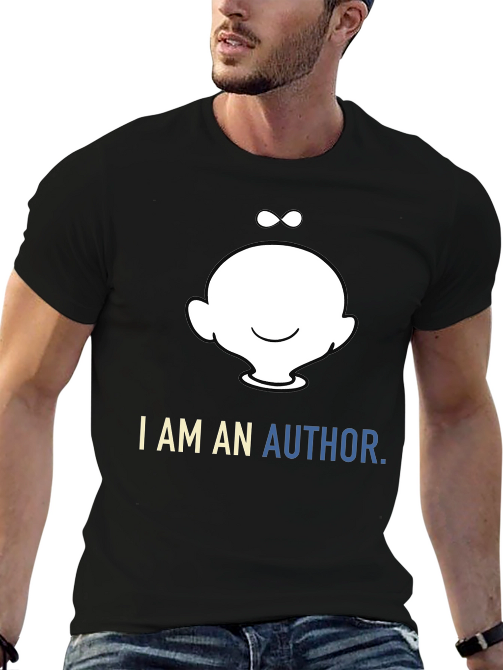 I am an Author Black T-Shirt