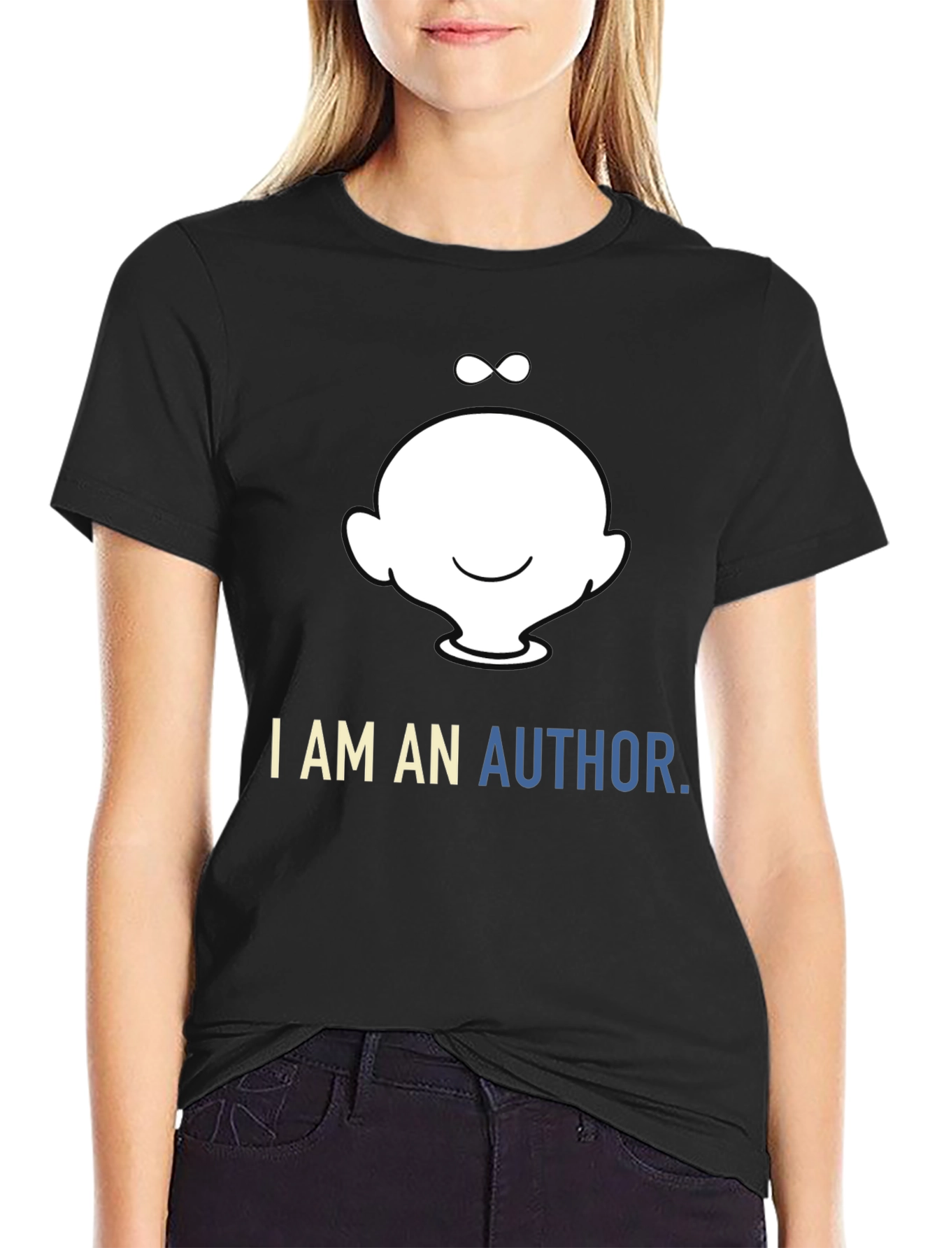 I am an Author Black T-Shirt