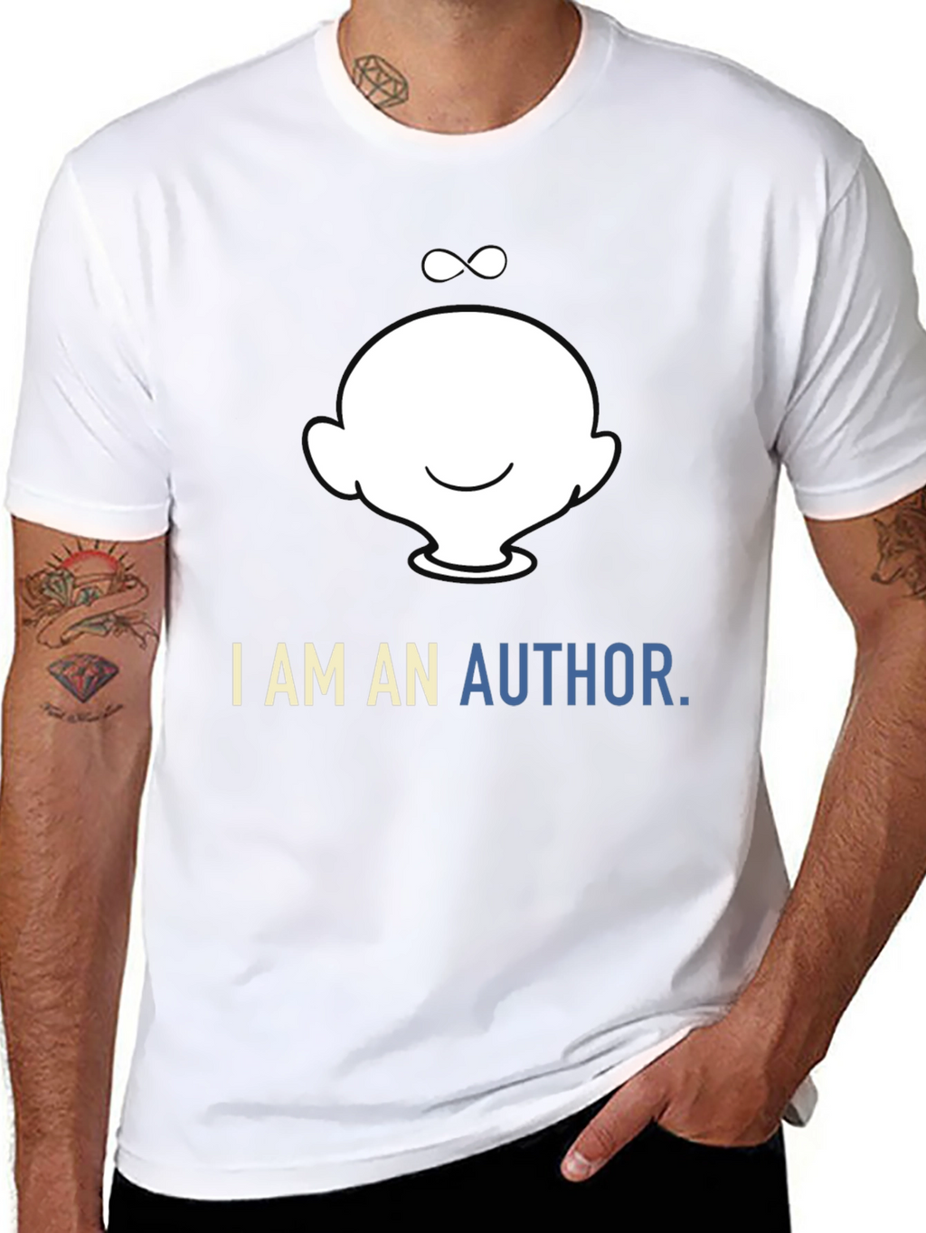 I am an Author Black T-Shirt