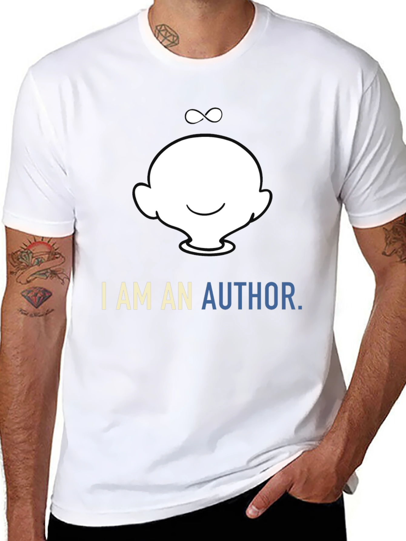 I am an Author Black T-Shirt