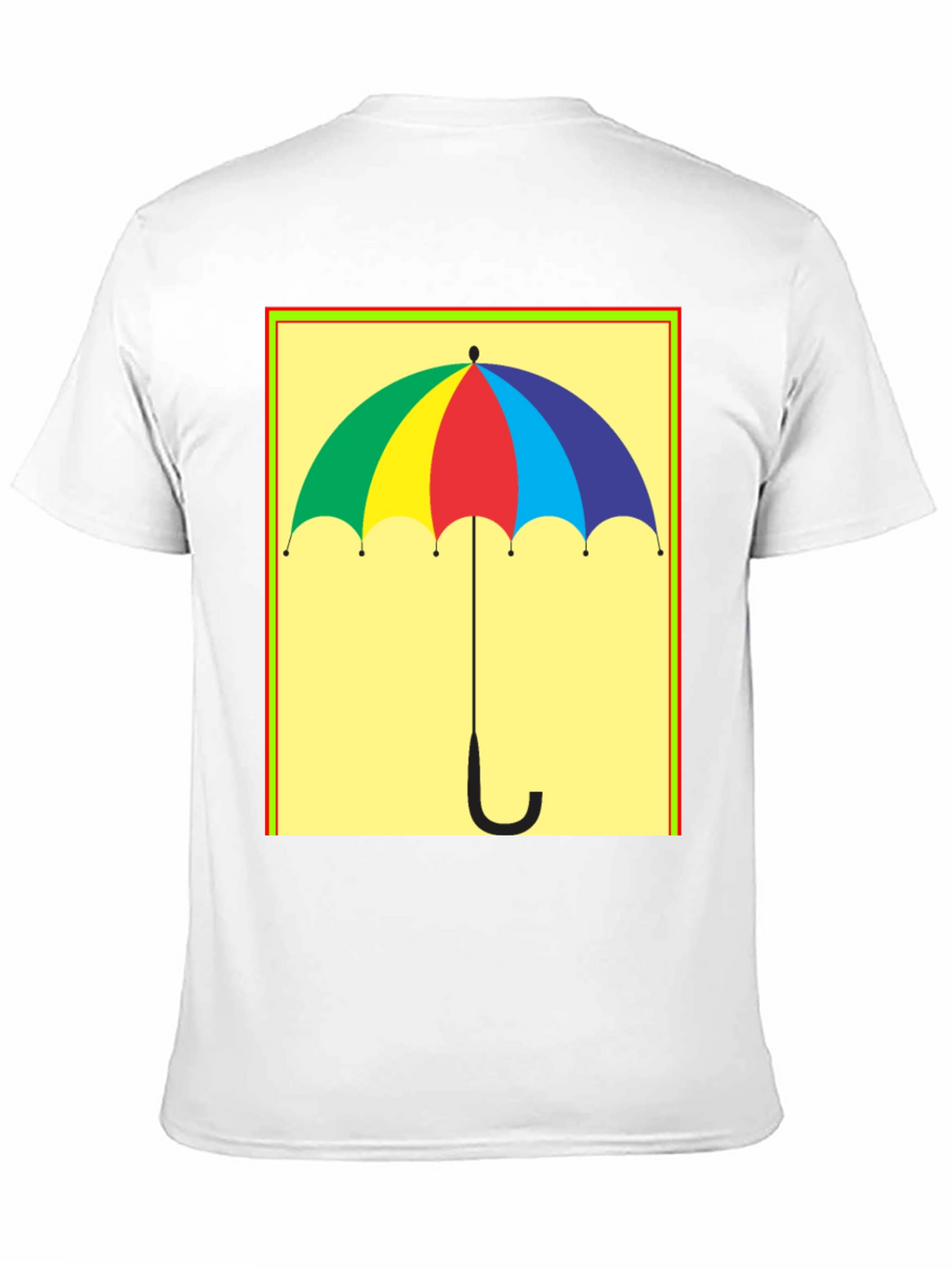 Rainbow Umbrella Graphic Tee