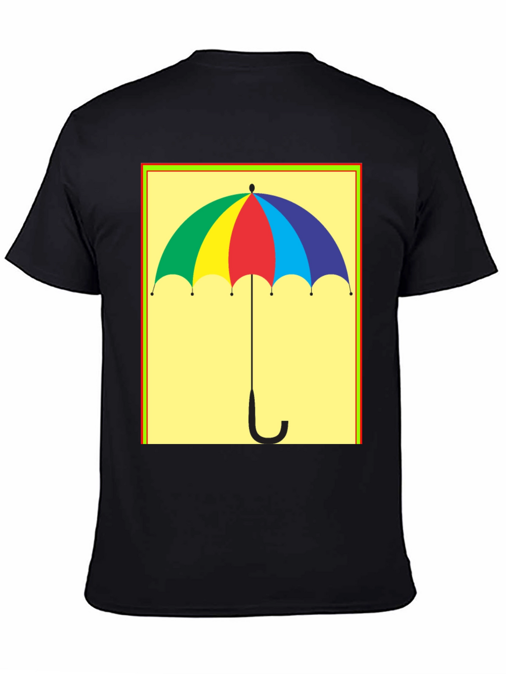 Rainbow Umbrella Graphic Tee
