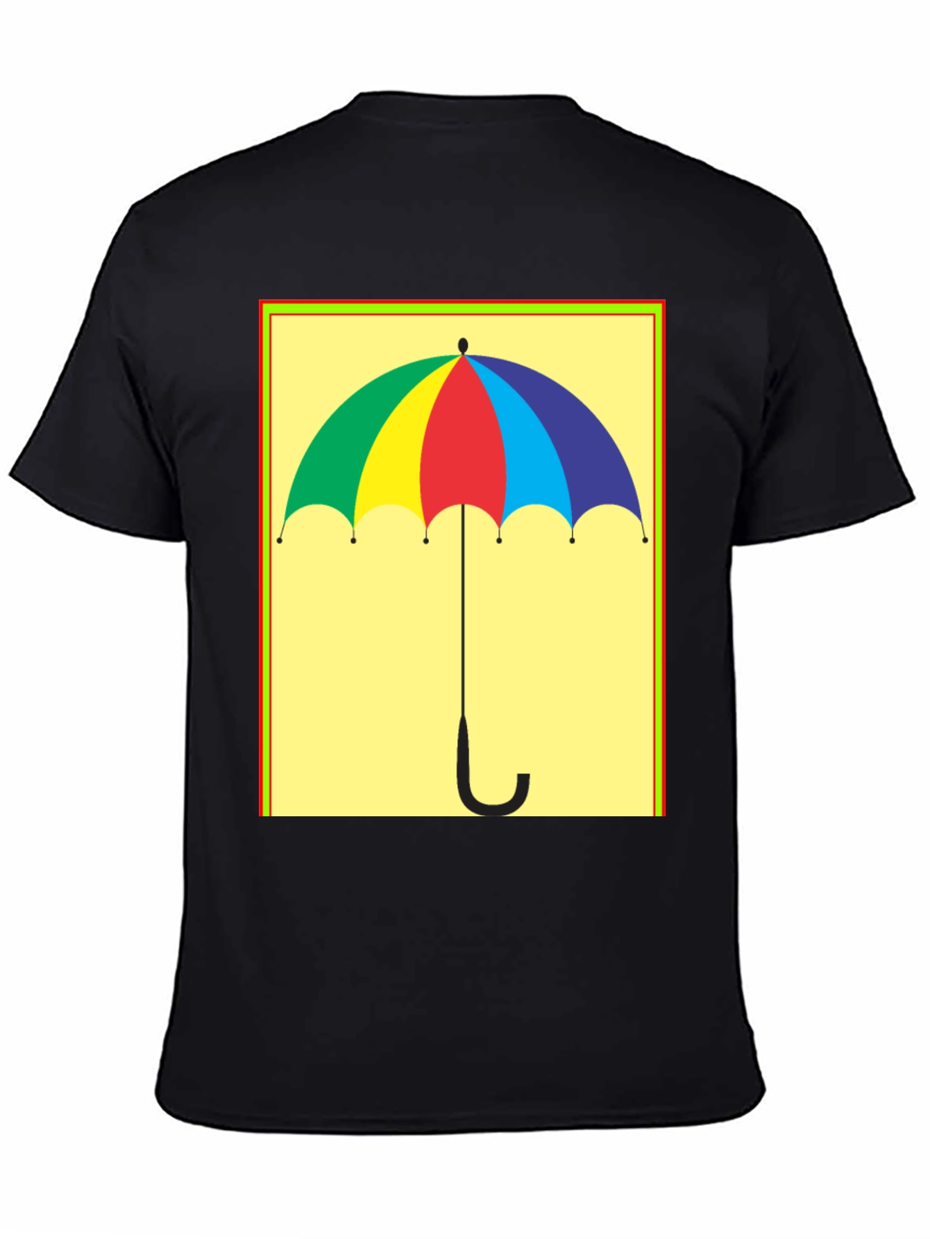 Rainbow Umbrella Graphic Tee