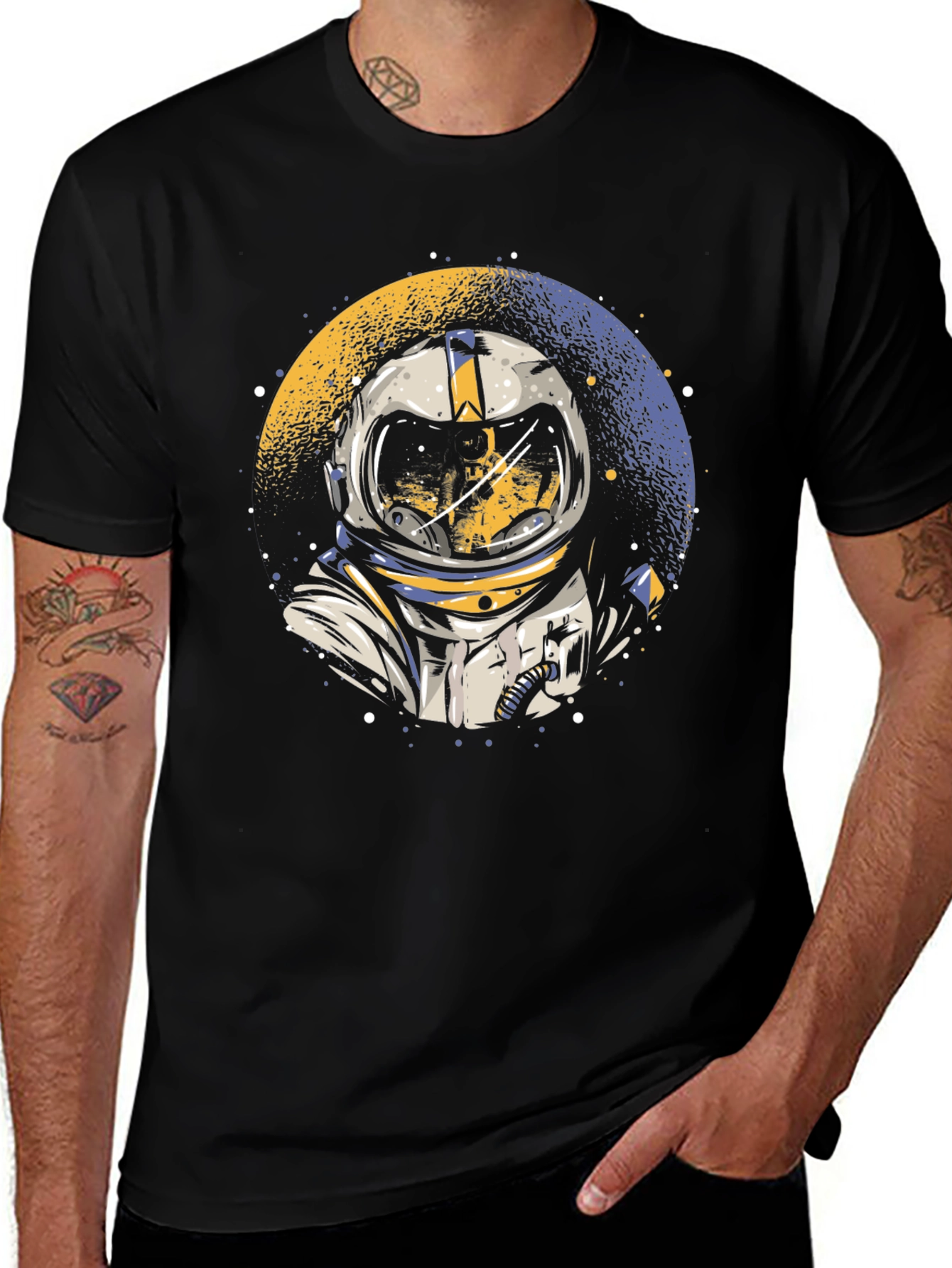 Astronaut Graphic T-Shirt - Space Adventure