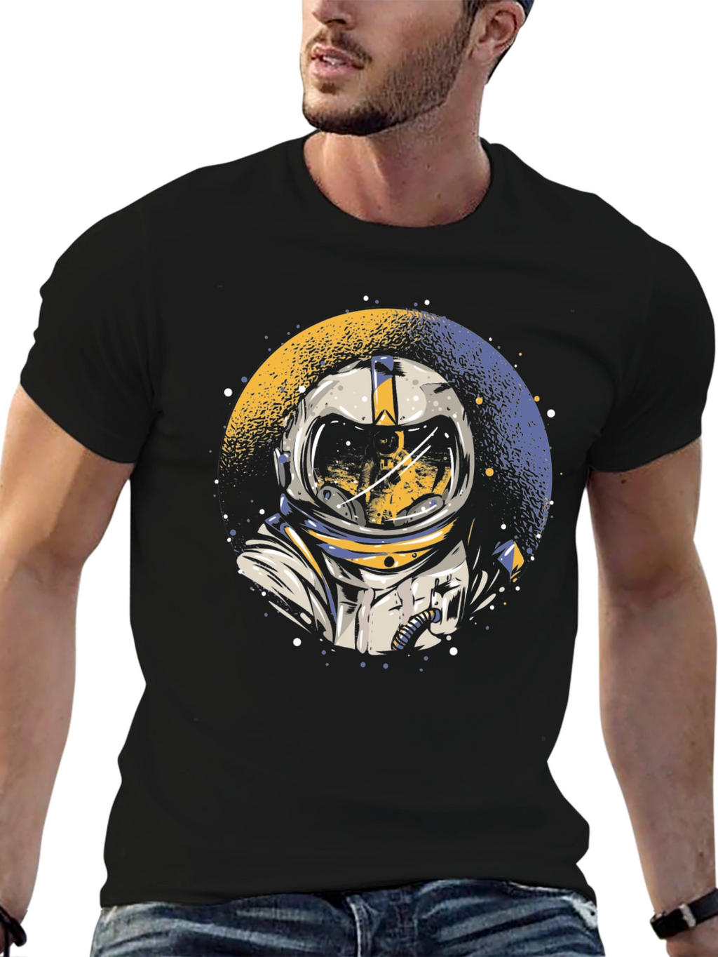 Astronaut Graphic T-Shirt - Space Adventure