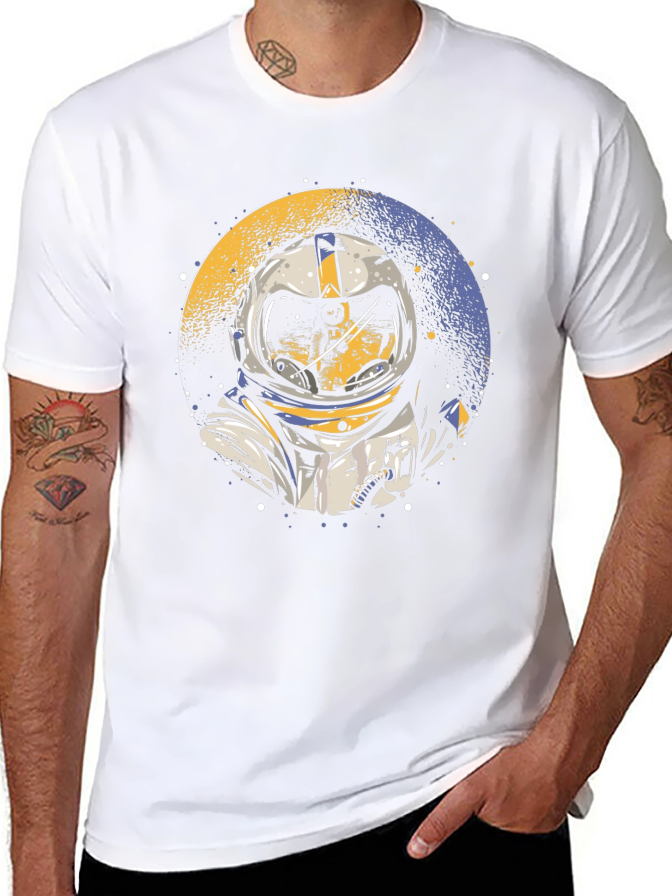 Astronaut Graphic T-Shirt - Space Adventure
