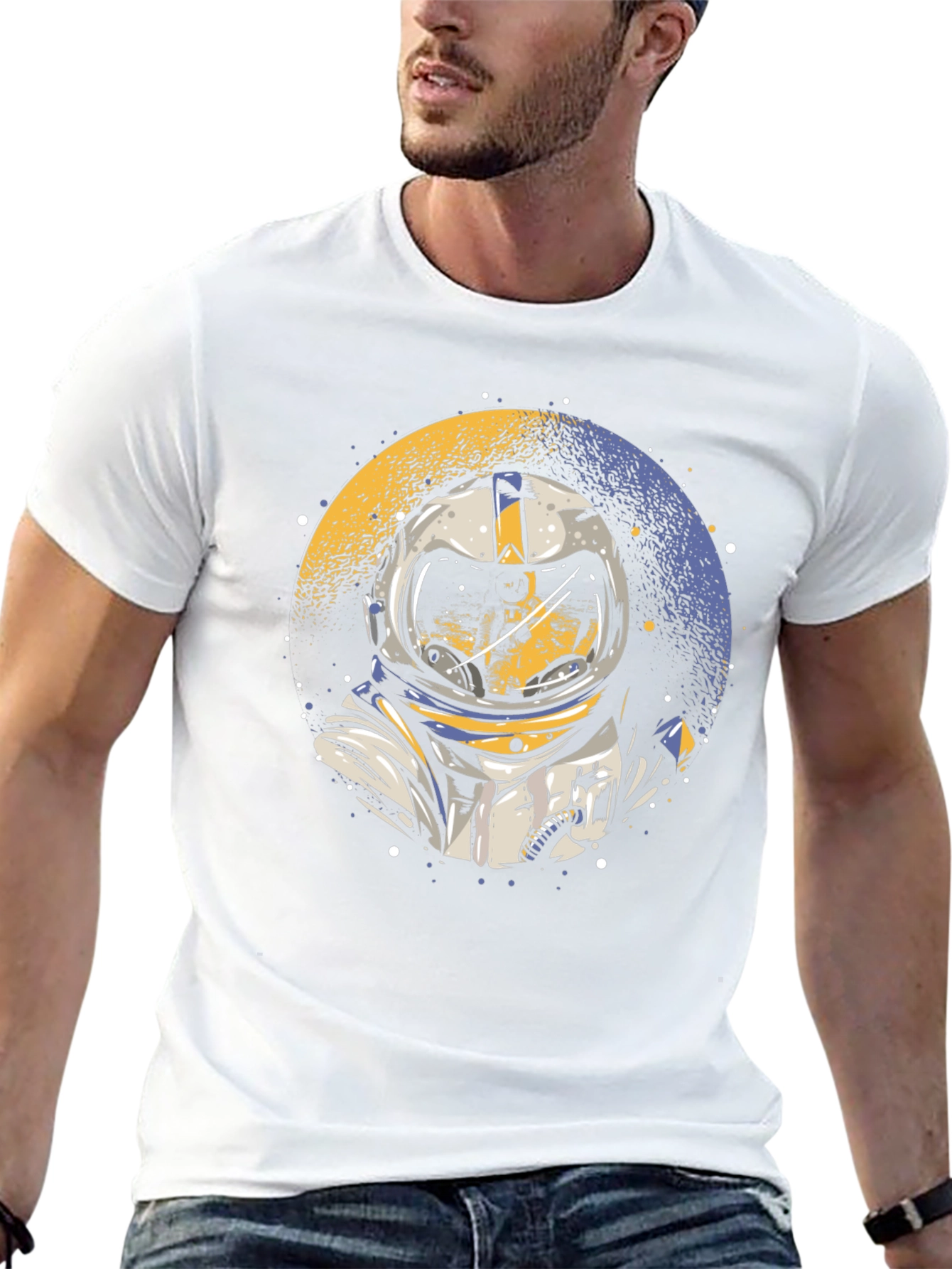 Astronaut Graphic T-Shirt - Space Adventure