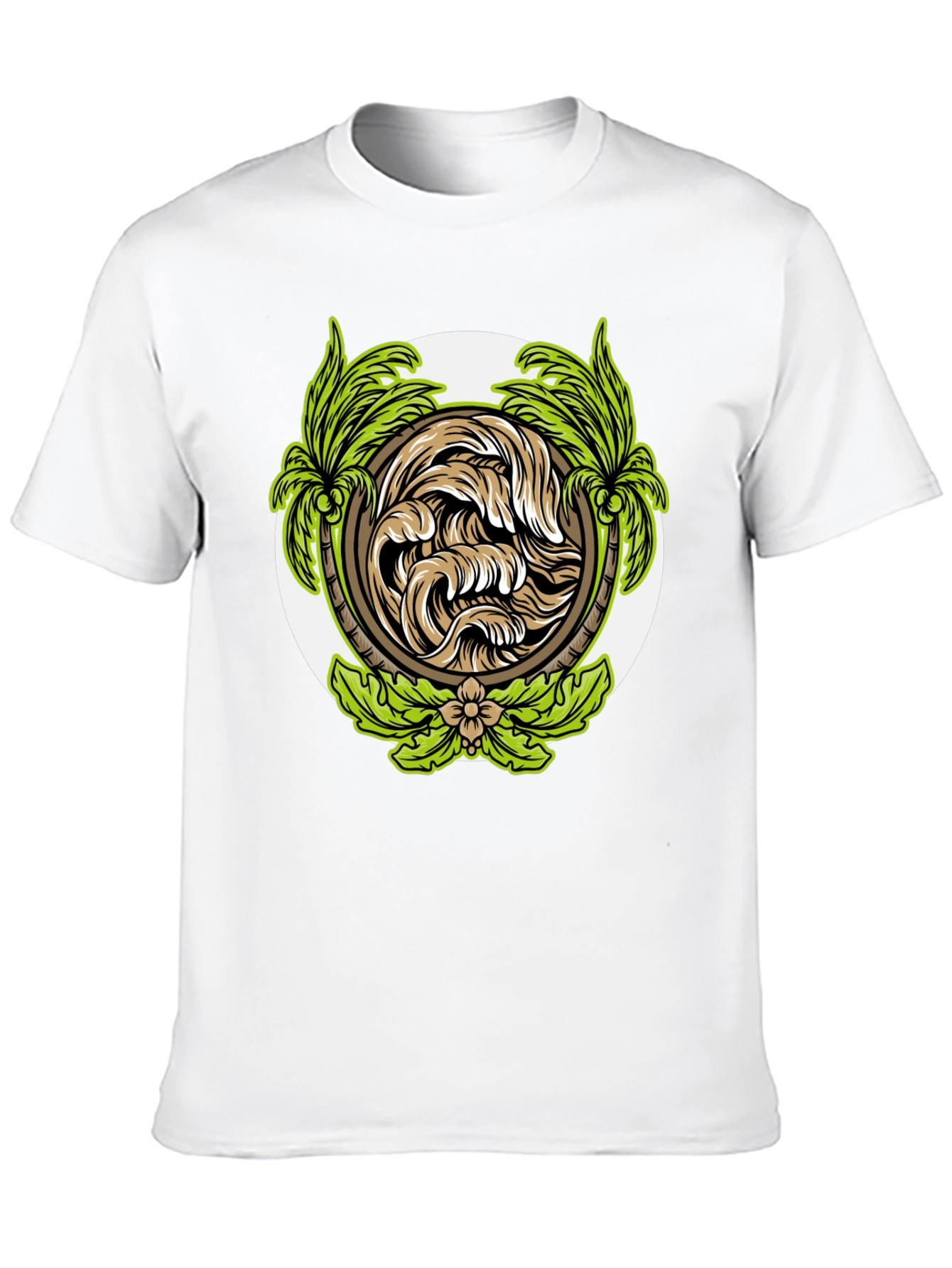 Tropical Wave Graphic T-Shirt