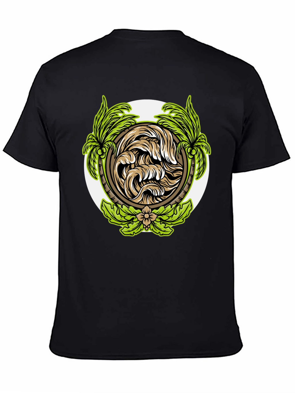 Tropical Wave Graphic T-Shirt