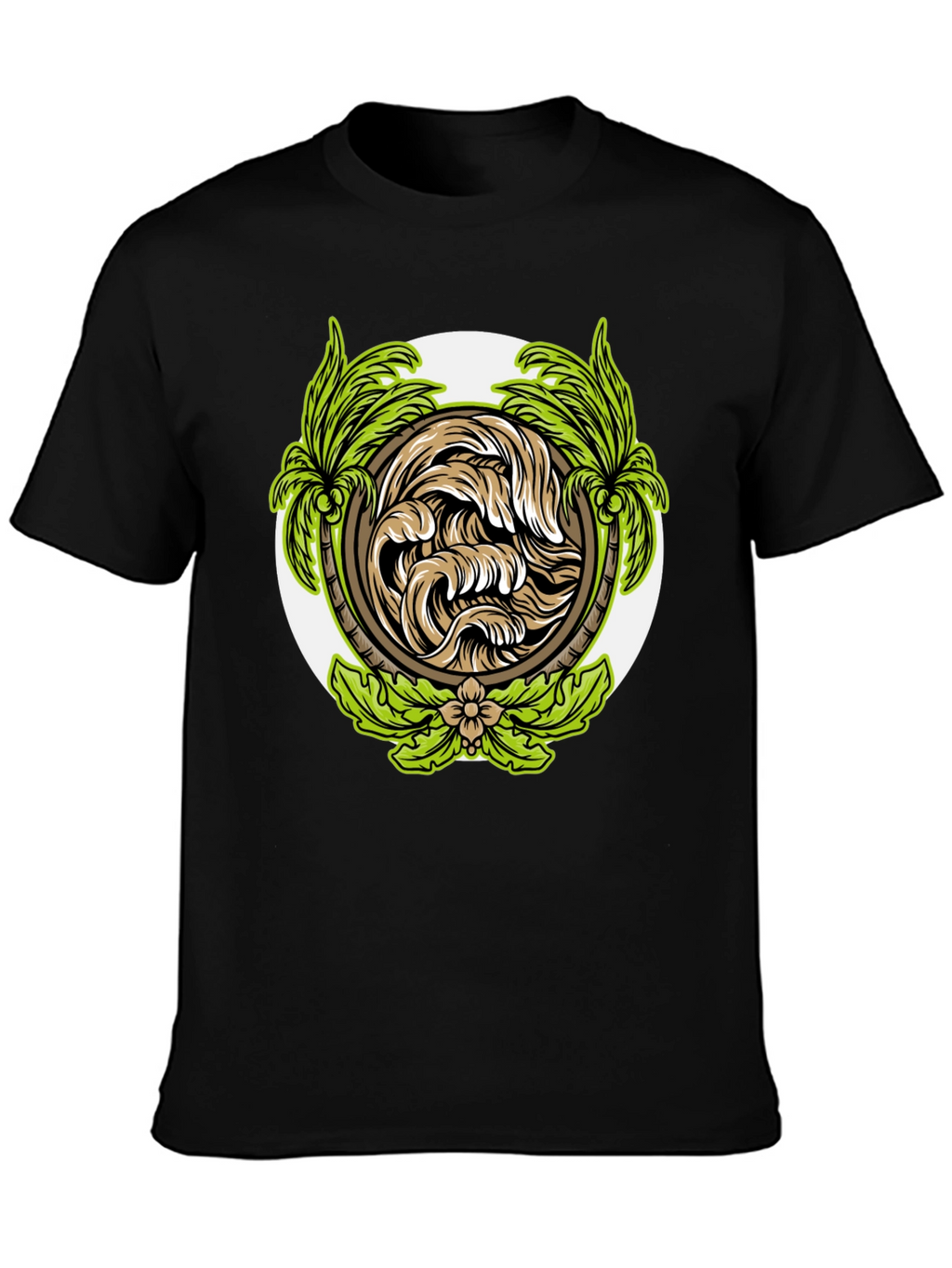 Tropical Wave Graphic T-Shirt