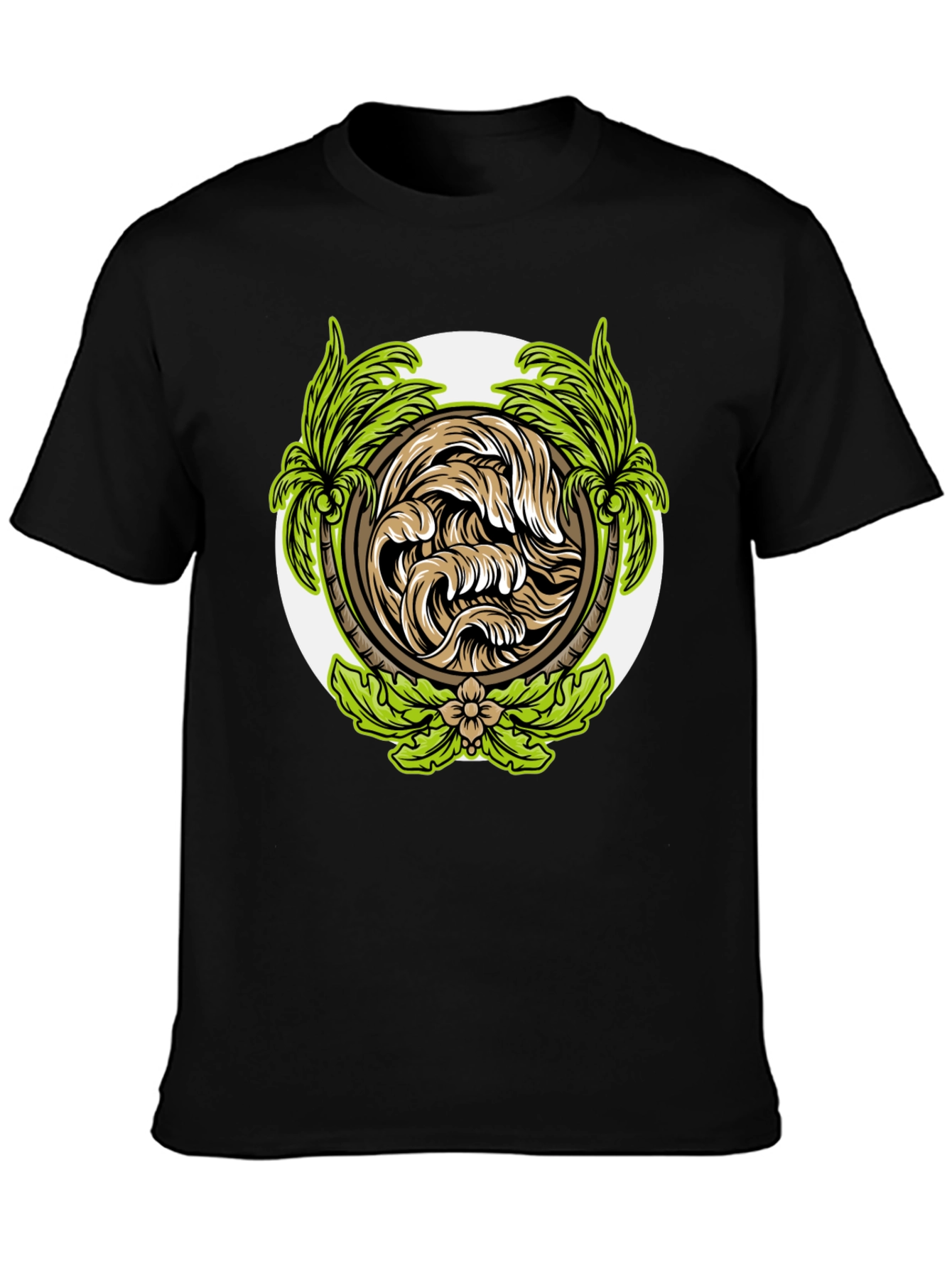 Tropical Wave Graphic T-Shirt