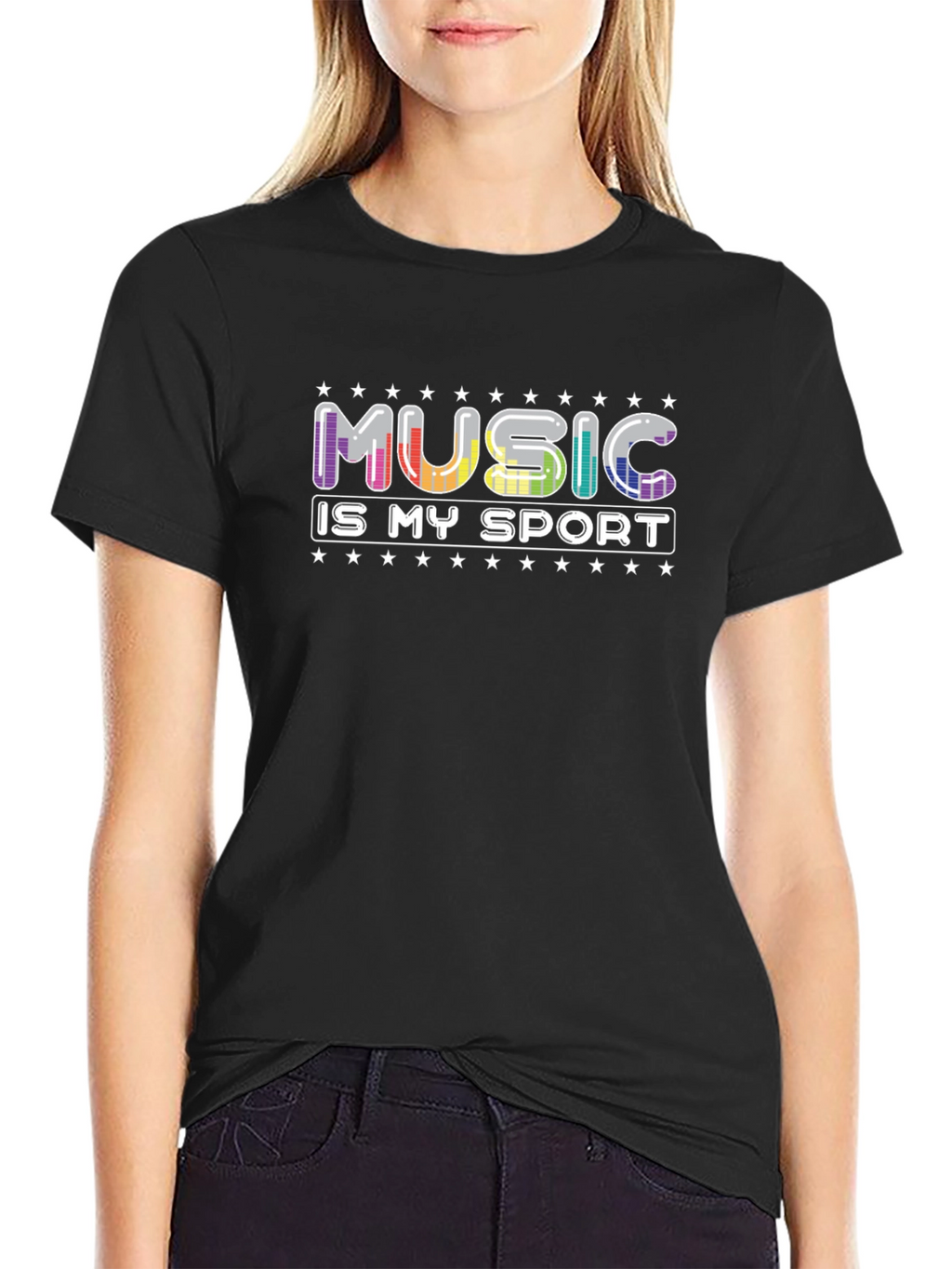 Music is My Sport Graphic Tee