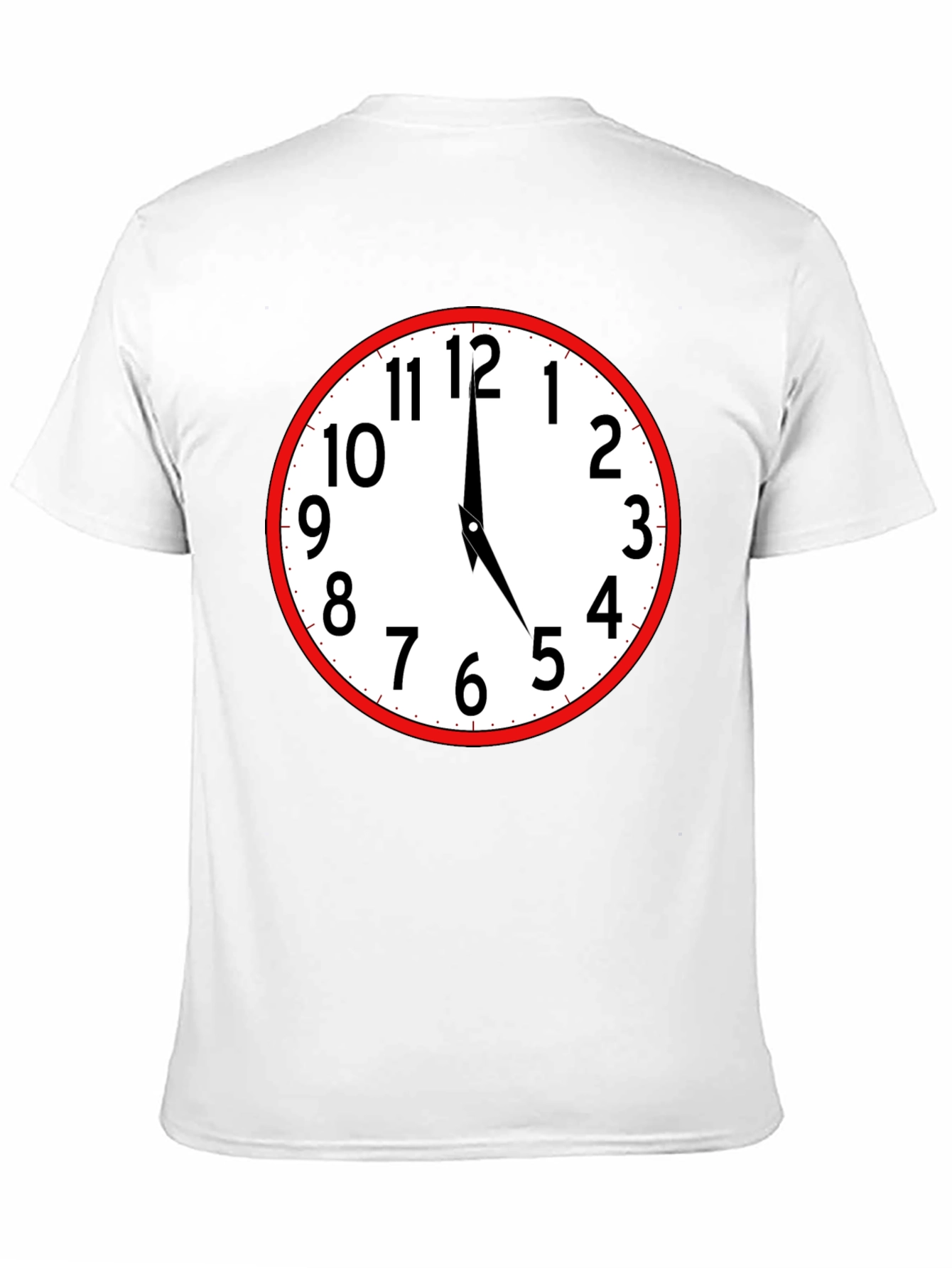 Clock Face Graphic T-Shirt
