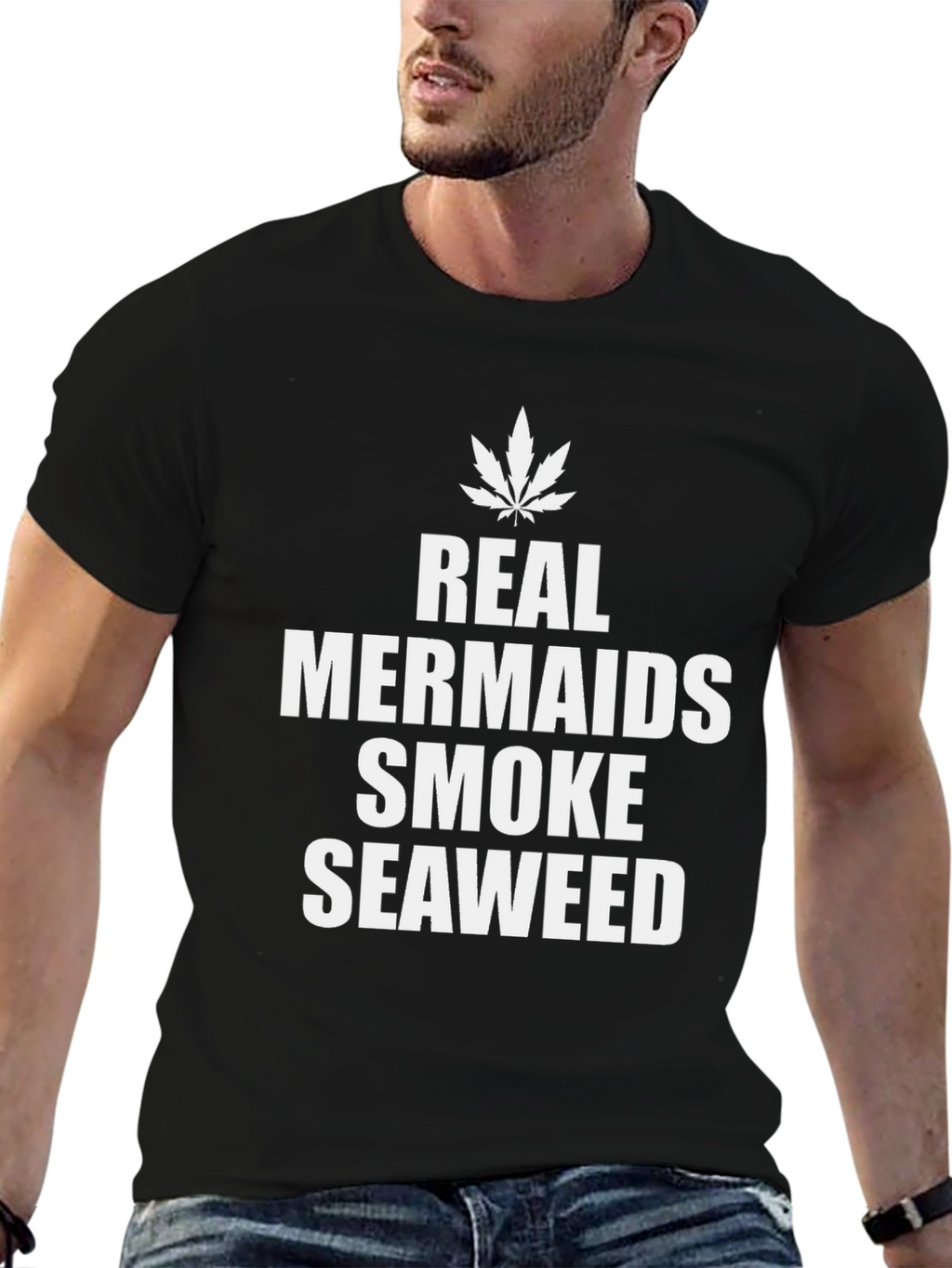 Real Mermaids Smoke Seaweed T-Shirt - Unisex