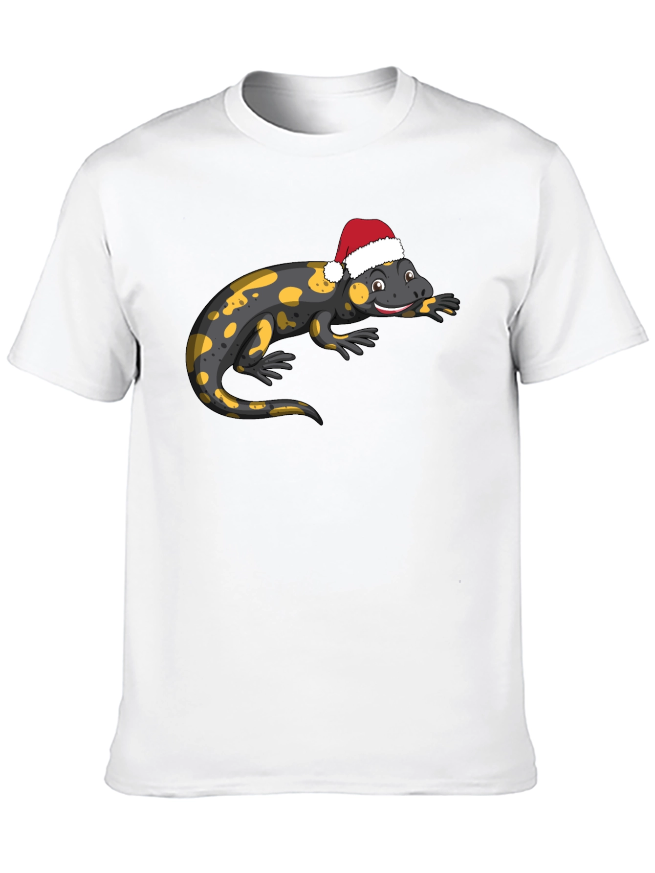 Salamander Santa Hat T-Shirt