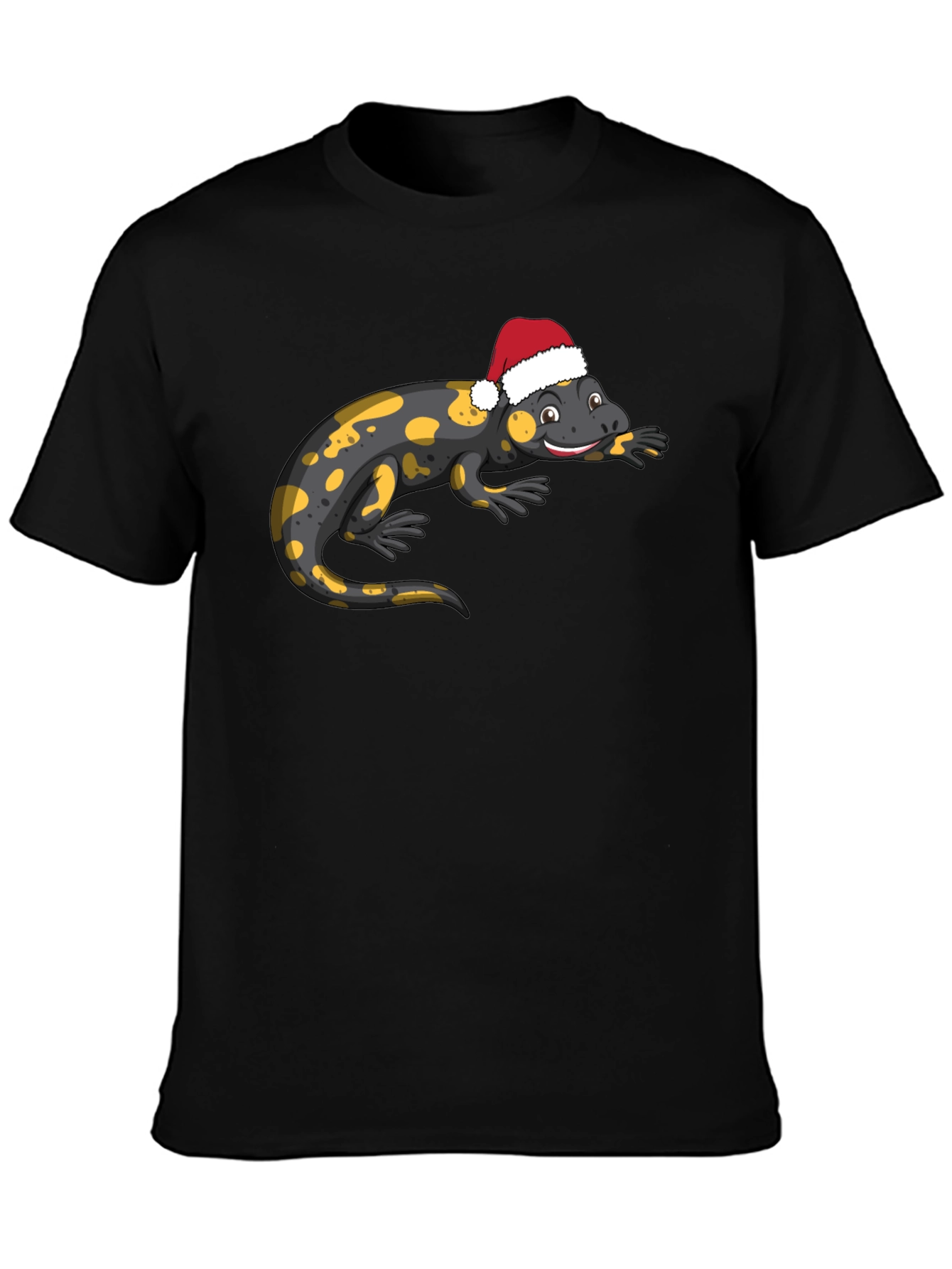 Salamander Santa Hat T-Shirt