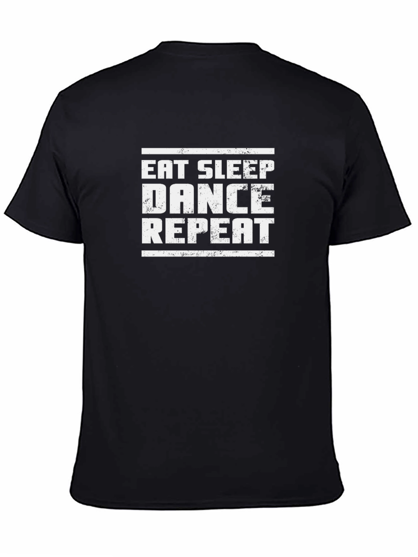 Eat Sleep Dance Repeat T-Shirt - Black Graphic Tee