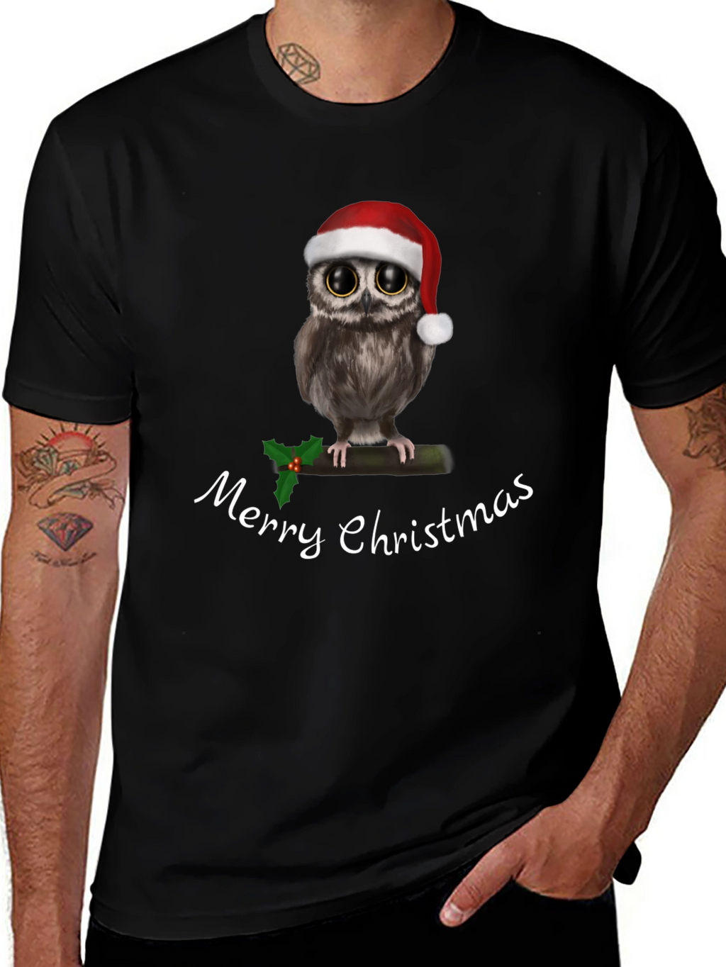 Christmas Owl T-Shirt
