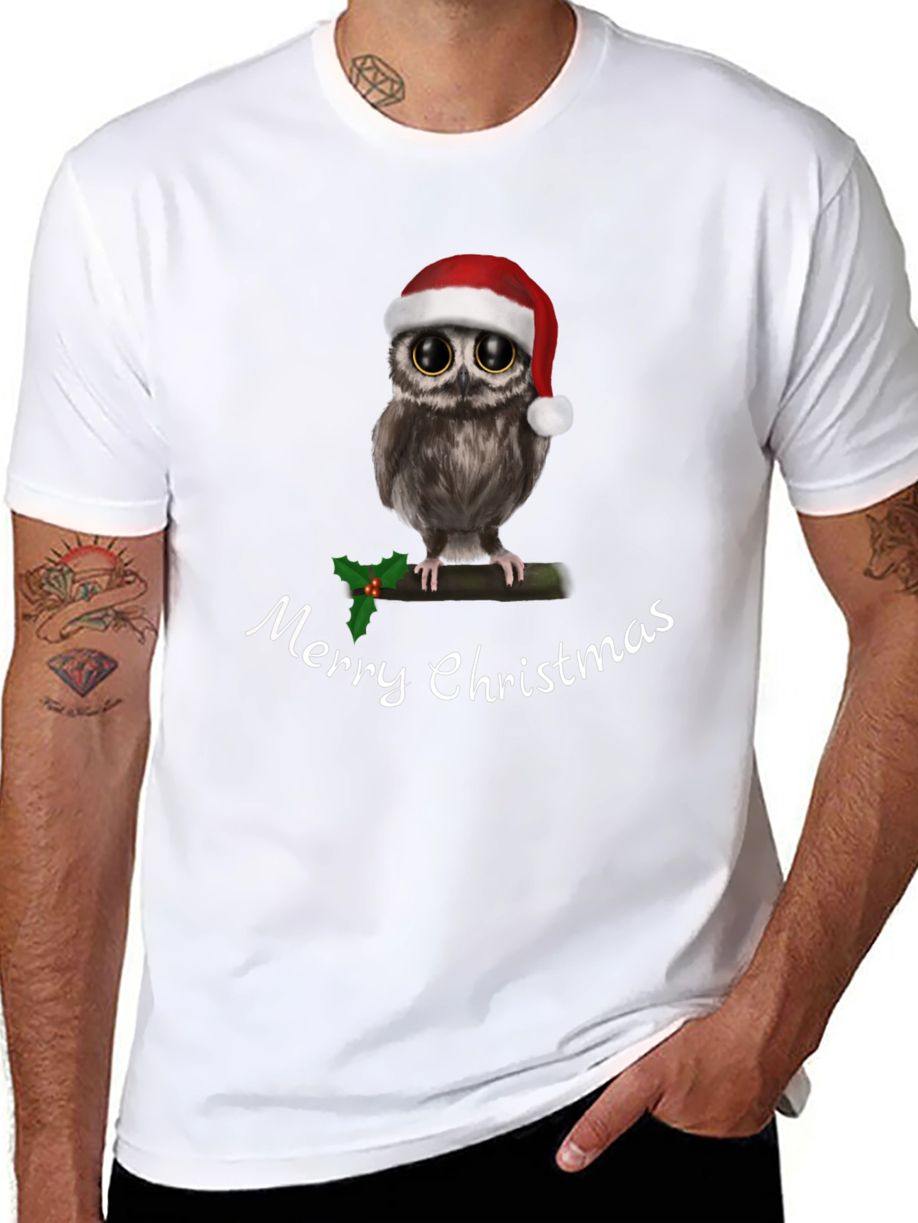 Christmas Owl T-Shirt