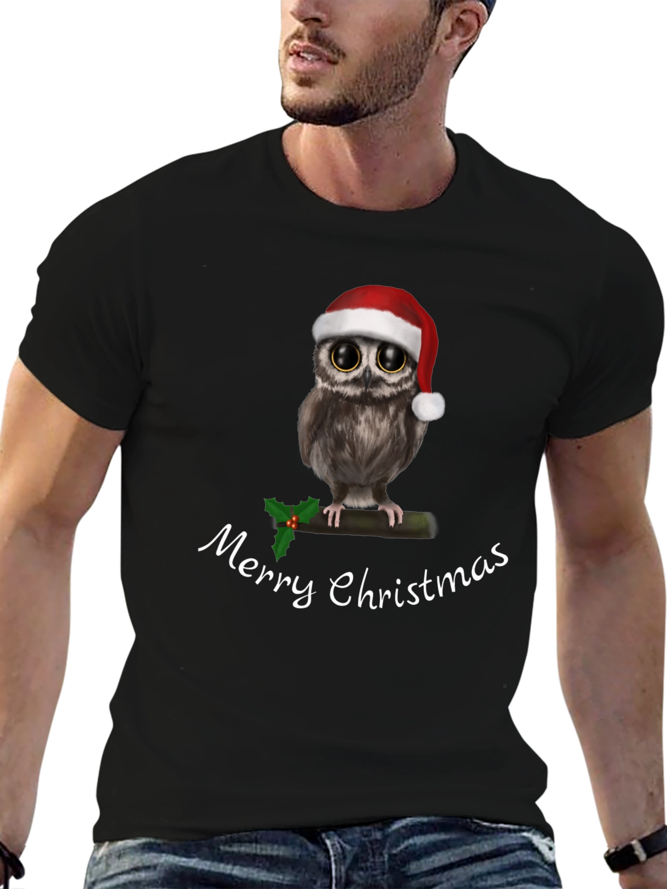 Christmas Owl T-Shirt
