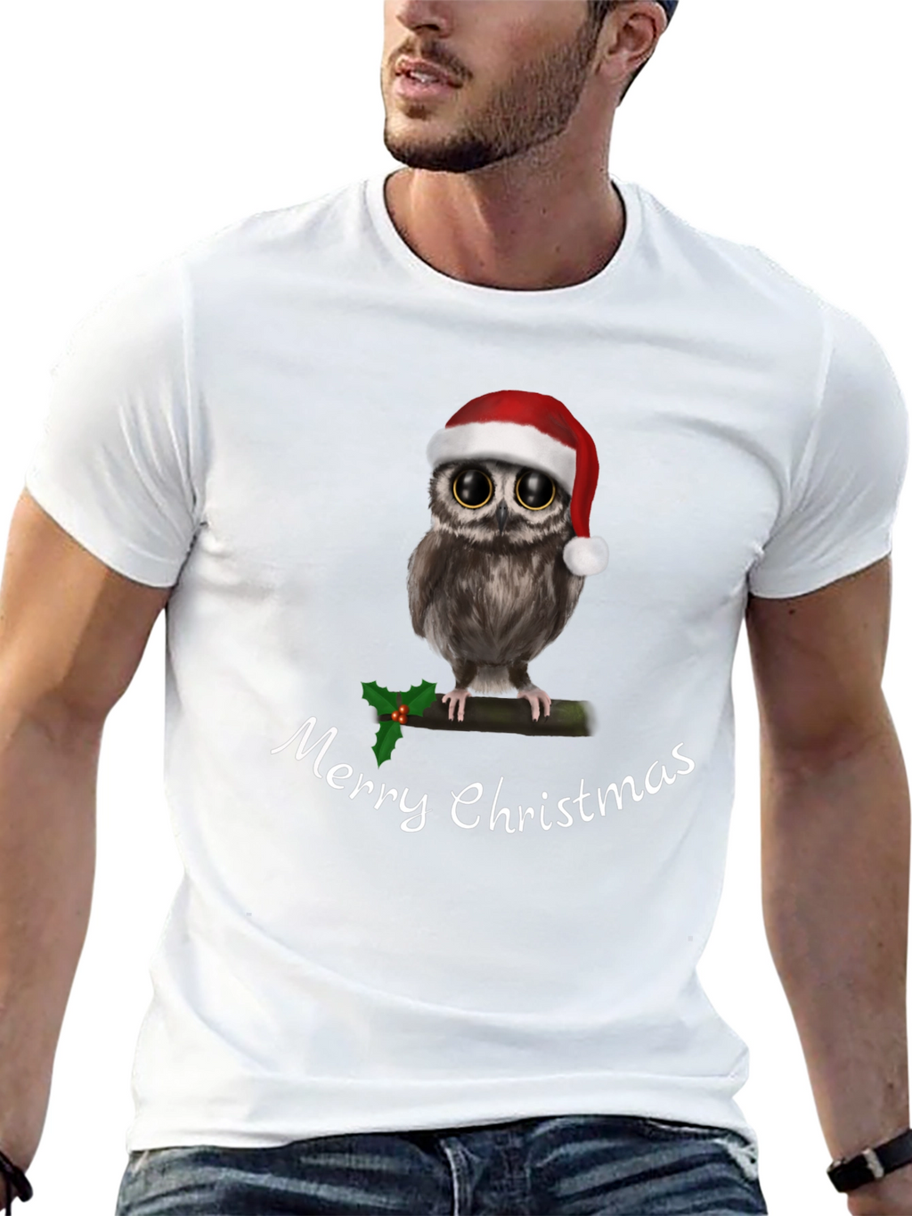 Christmas Owl T-Shirt