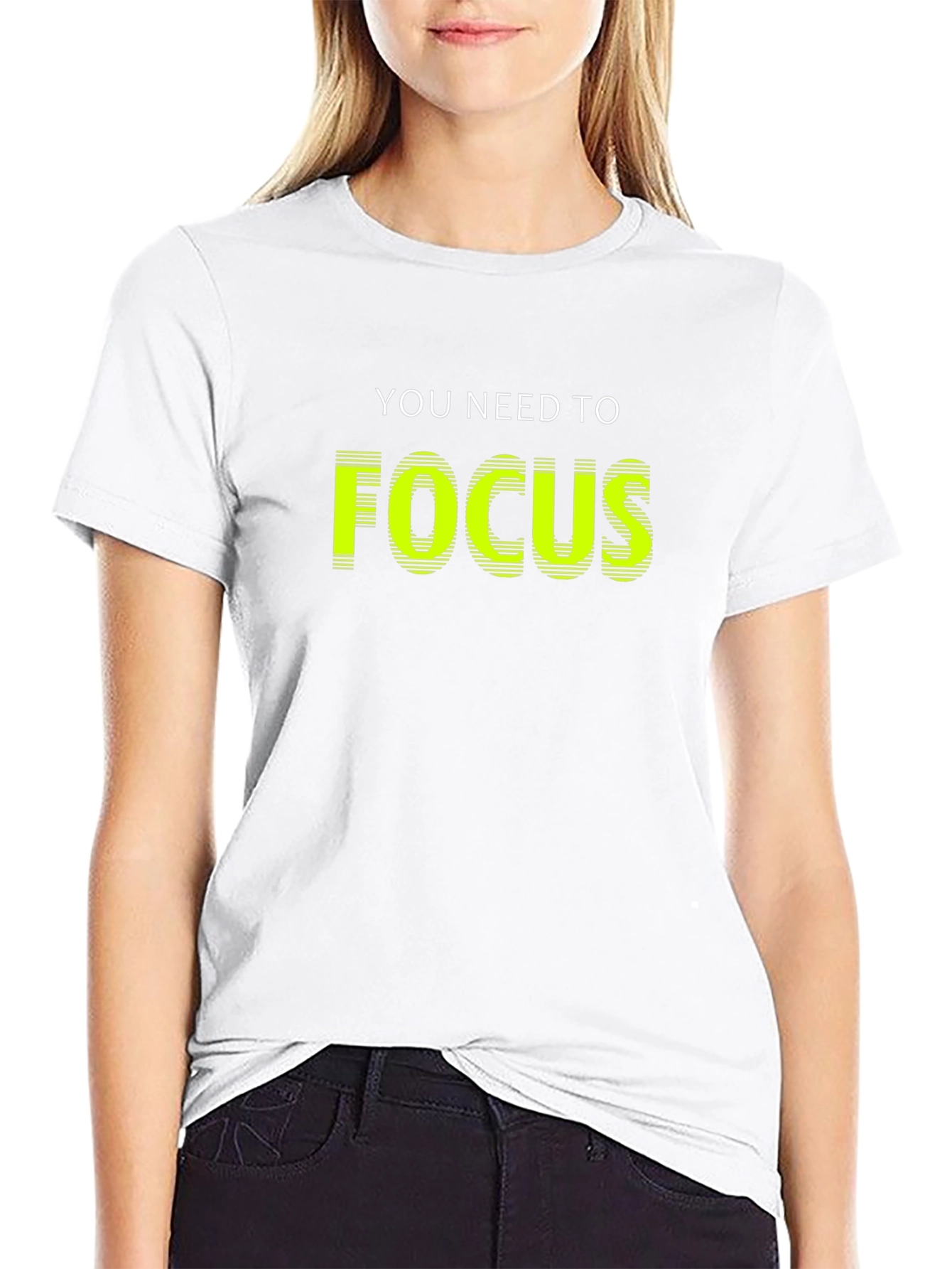 Focus T-Shirt - Motivational Graphic Tee
