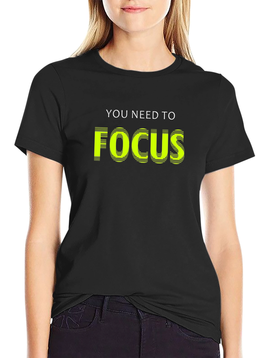 Focus T-Shirt - Motivational Graphic Tee